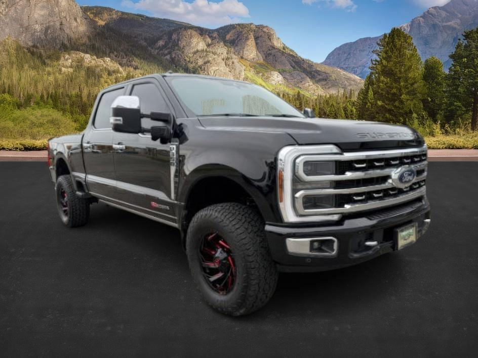 2024 Agate Black Metallic /Black Onyx Ford F-350 PLATINUM/TREMOR (1FT8W3BMXRE) with an Powerstroke 6.7L V-8 diesel direct injection engine, AUTOMATIC transmission, located at 1235 N Woodruff Ave., Idaho Falls, 83401, (208) 523-1053, 43.507172, -112.000488 - At Timberline Auto, finding a great deal on your next vehicle is always easy! Our experienced sales staff's goal is to help find you the right vehicle at the right price! Our knowledgeable finance department has options for almost any credit score. We offer extended service contract options to prote- Photo#8