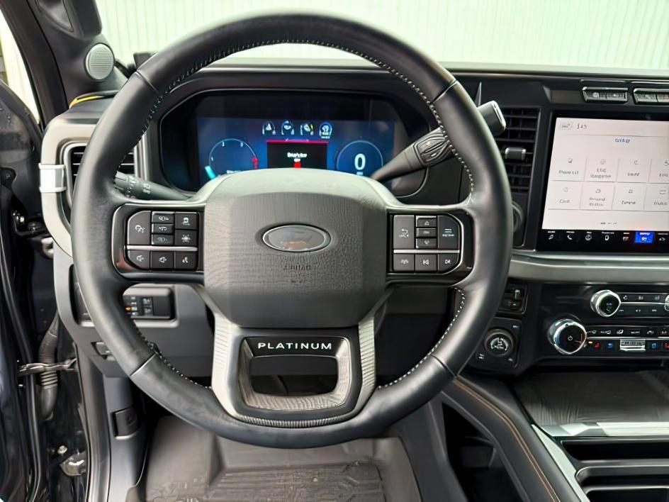 2024 Agate Black Metallic /Black Onyx Ford F-350 PLATINUM/TREMOR (1FT8W3BMXRE) with an Powerstroke 6.7L V-8 diesel direct injection engine, AUTOMATIC transmission, located at 1235 N Woodruff Ave., Idaho Falls, 83401, (208) 523-1053, 43.507172, -112.000488 - At Timberline Auto, finding a great deal on your next vehicle is always easy! Our experienced sales staff's goal is to help find you the right vehicle at the right price! Our knowledgeable finance department has options for almost any credit score. We offer extended service contract options to prote- Photo#15