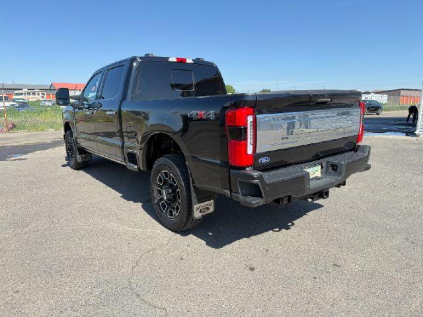 2024 Agate Black Metallic /Black Onyx Ford F-350 Platinum (1FT8W3BT7RE) with an Powerstroke 6.7L V-8 diesel direct injection engine, AUTOMATIC transmission, located at 1235 N Woodruff Ave., Idaho Falls, 83401, (208) 523-1053, 43.507172, -112.000488 - Photo#2