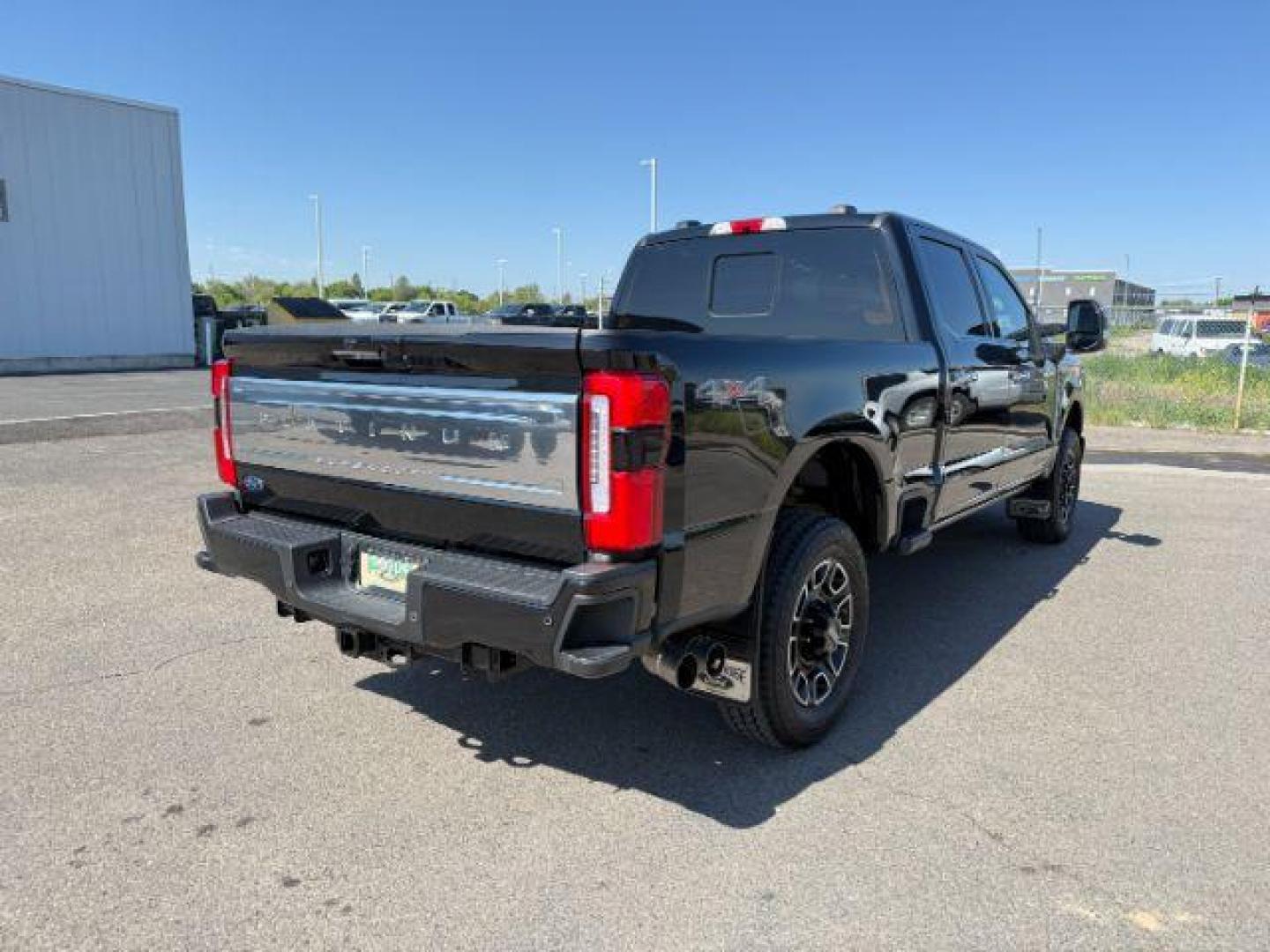 2024 Agate Black Metallic /Black Onyx Ford F-350 Platinum (1FT8W3BT7RE) with an Powerstroke 6.7L V-8 diesel direct injection engine, AUTOMATIC transmission, located at 1235 N Woodruff Ave., Idaho Falls, 83401, (208) 523-1053, 43.507172, -112.000488 - Photo#6