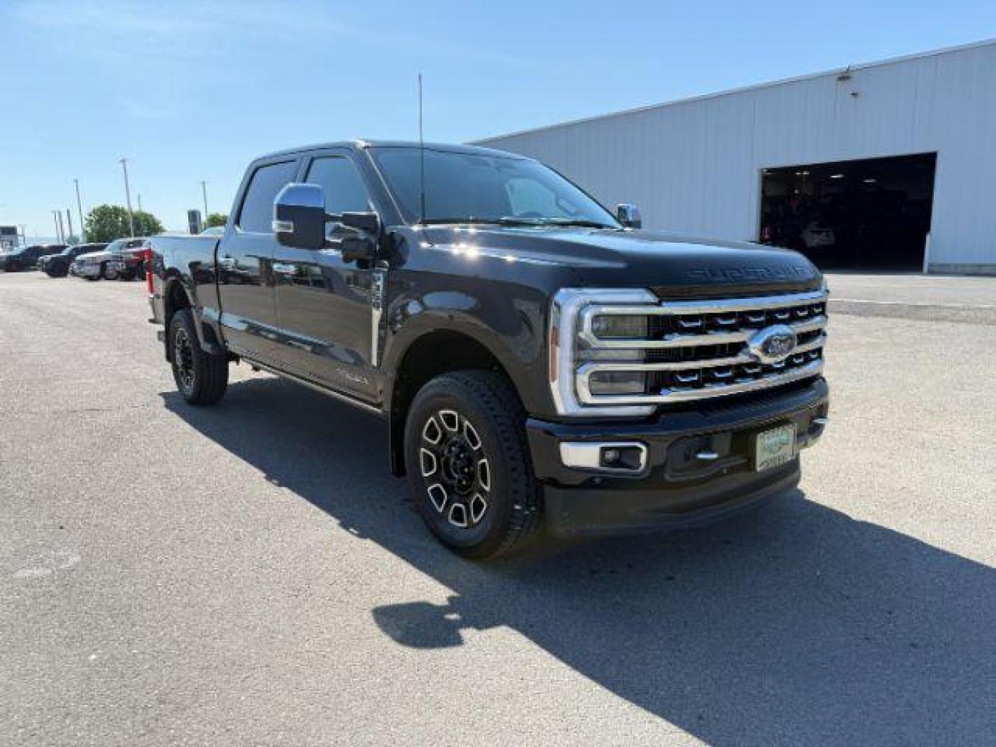 2024 Agate Black Metallic /Black Onyx Ford F-350 Platinum (1FT8W3BT7RE) with an Powerstroke 6.7L V-8 diesel direct injection engine, AUTOMATIC transmission, located at 1235 N Woodruff Ave., Idaho Falls, 83401, (208) 523-1053, 43.507172, -112.000488 - Photo#8