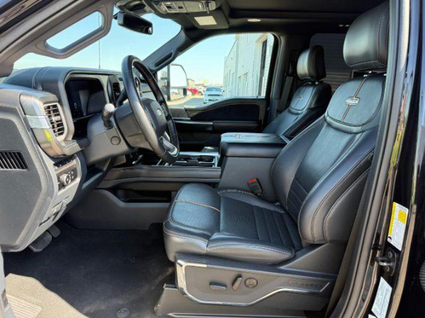 2024 Agate Black Metallic /Black Onyx Ford F-350 Platinum (1FT8W3BT7RE) with an Powerstroke 6.7L V-8 diesel direct injection engine, AUTOMATIC transmission, located at 1235 N Woodruff Ave., Idaho Falls, 83401, (208) 523-1053, 43.507172, -112.000488 - Photo#12
