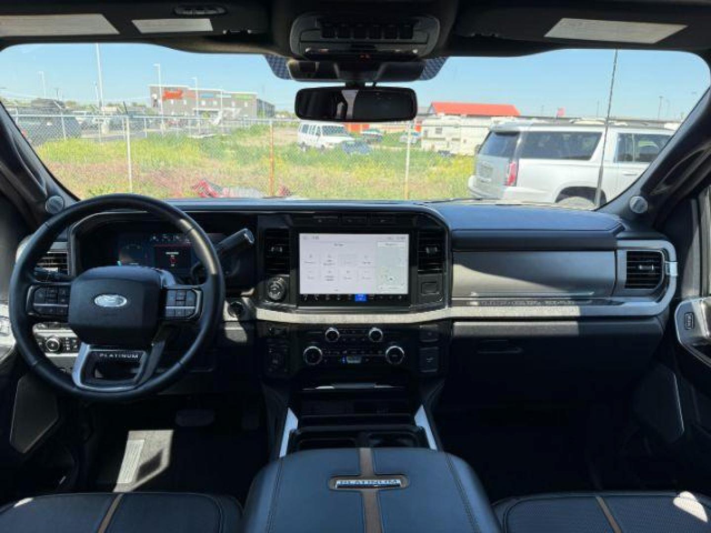 2024 Agate Black Metallic /Black Onyx Ford F-350 Platinum (1FT8W3BT7RE) with an Powerstroke 6.7L V-8 diesel direct injection engine, AUTOMATIC transmission, located at 1235 N Woodruff Ave., Idaho Falls, 83401, (208) 523-1053, 43.507172, -112.000488 - Photo#23