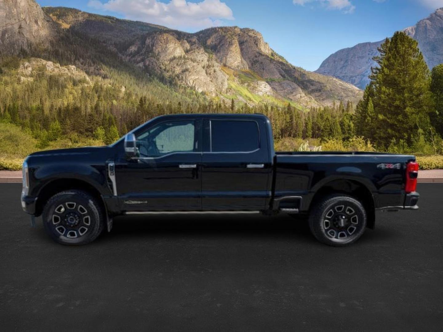 2024 Agate Black Metallic /Black Onyx Ford F-350 Platinum (1FT8W3BT7RE) with an Powerstroke 6.7L V-8 diesel direct injection engine, AUTOMATIC transmission, located at 1235 N Woodruff Ave., Idaho Falls, 83401, (208) 523-1053, 43.507172, -112.000488 - At Timberline Auto, finding a great deal on your next vehicle is always easy! Our experienced sales staff's goal is to help find you the right vehicle at the right price! Our knowledgeable finance department has options for almost any credit score. We offer extended service contract options to prote - Photo#1
