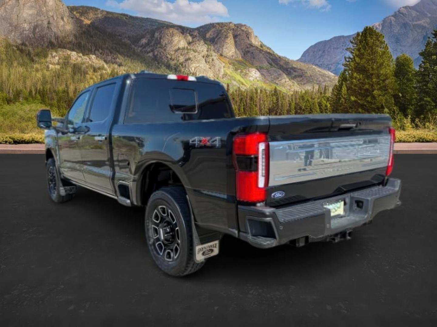 2024 Agate Black Metallic /Black Onyx Ford F-350 Platinum (1FT8W3BT7RE) with an Powerstroke 6.7L V-8 diesel direct injection engine, AUTOMATIC transmission, located at 1235 N Woodruff Ave., Idaho Falls, 83401, (208) 523-1053, 43.507172, -112.000488 - At Timberline Auto, finding a great deal on your next vehicle is always easy! Our experienced sales staff's goal is to help find you the right vehicle at the right price! Our knowledgeable finance department has options for almost any credit score. We offer extended service contract options to prote - Photo#2