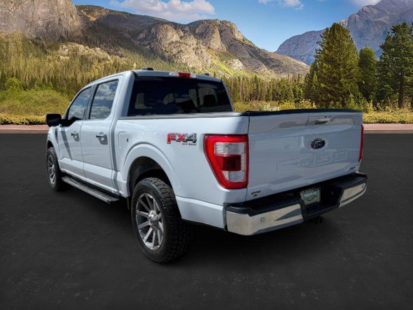 2021 WHITE /BLACK Ford F-150 LARIAT (1FTFW1E80MK) with an 3.5L engine, AUTOMATIC transmission, located at 1235 N Woodruff Ave., Idaho Falls, 83401, (208) 523-1053, 43.507172, -112.000488 - At Timberline Auto, finding a great deal on your next vehicle is always easy! Our experienced sales staff's goal is to help find you the right vehicle at the right price! Our knowledgeable finance department has options for almost any credit score. We offer extended service contract options to prote - Photo#2
