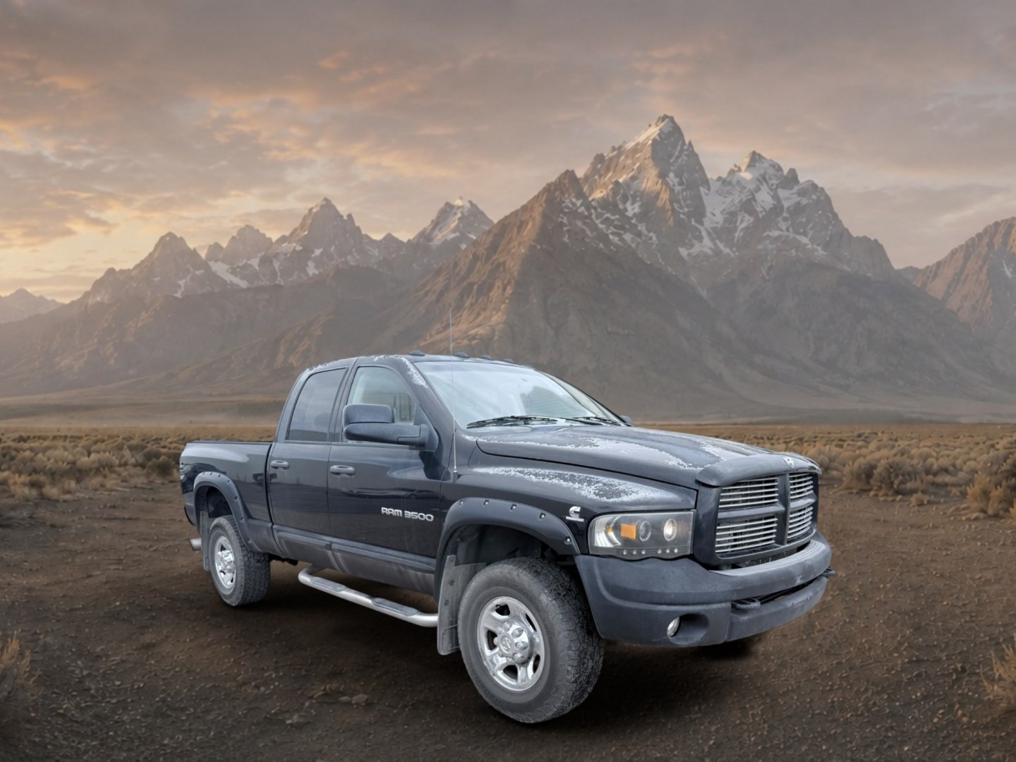 2005 BLACK /LEATHER Dodge Ram Pickup SLT (3D7LS38CX5G) with an 6 Cyl, 5.9L engine, 6-speed manual transmission, located at 1175 N Woodruff Ave, Idaho Falls, ID, 83401, 43.506901, -111.999657- Photo#6