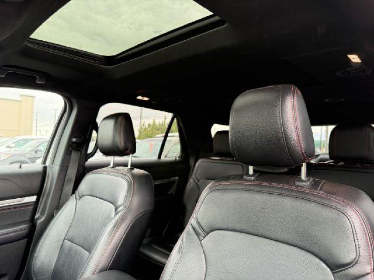 2019 WHITE /Ebony Black w/Red Accent Stitching Ford Explorer Sport (1FM5K8GT0KG) with an EcoBoost 3.5L V-6 gasoline direct injection engine, AUTOMATIC transmission, located at 1235 N Woodruff Ave., Idaho Falls, 83401, (208) 523-1053, 43.507172, -112.000488 - At Timberline Auto, finding a great deal on your next vehicle is always easy! Our experienced sales staff's goal is to help find you the right vehicle at the right price! Our knowledgeable finance department has options for almost any credit score. We offer extended service contract options to prote - Photo#16