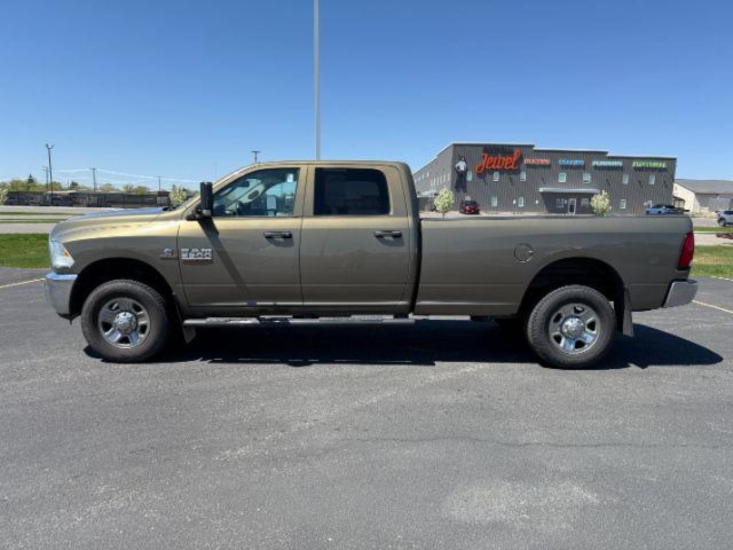 2014 OLIVE /Diesel Gray/Black Ram 2500 Tradesman (3C6UR5HL8EG) with an 6.7 engine, AUTOMATIC transmission, located at 1235 N Woodruff Ave., Idaho Falls, 83401, (208) 523-1053, 43.507172, -112.000488 - At Timberline Auto, finding a great deal on your next vehicle is always easy! Our experienced sales staff's goal is to help find you the right vehicle at the right price! Our knowledgeable finance department has options for almost any credit score. We offer extended service contract options to prote - Photo#0