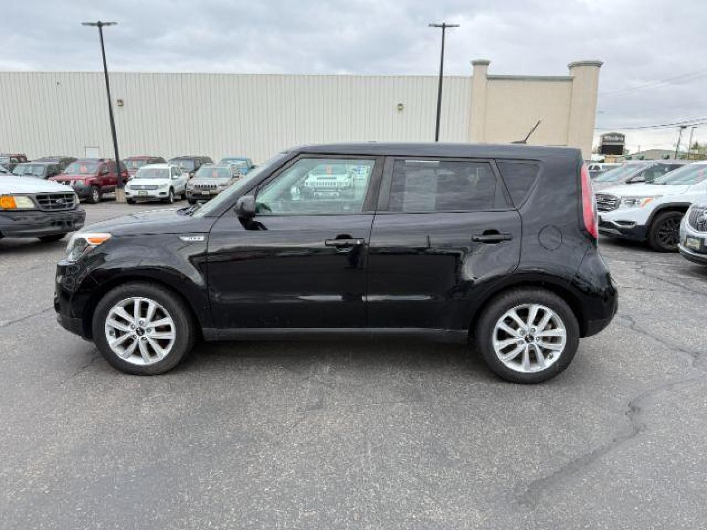 2019 Shadow Black /CLOTH Kia Soul PLUS (KNDJP3A53K7) with an 2L I-4 gasoline direct injection engine, AUTOMATIC transmission, located at 1235 N Woodruff Ave., Idaho Falls, 83401, (208) 523-1053, 43.507172, -112.000488 - At Timberline Auto, finding a great deal on your next vehicle is always easy! Our experienced sales staff's goal is to help find you the right vehicle at the right price! Our knowledgeable finance department has options for almost any credit score. We offer extended service contract options to prote - Photo#1