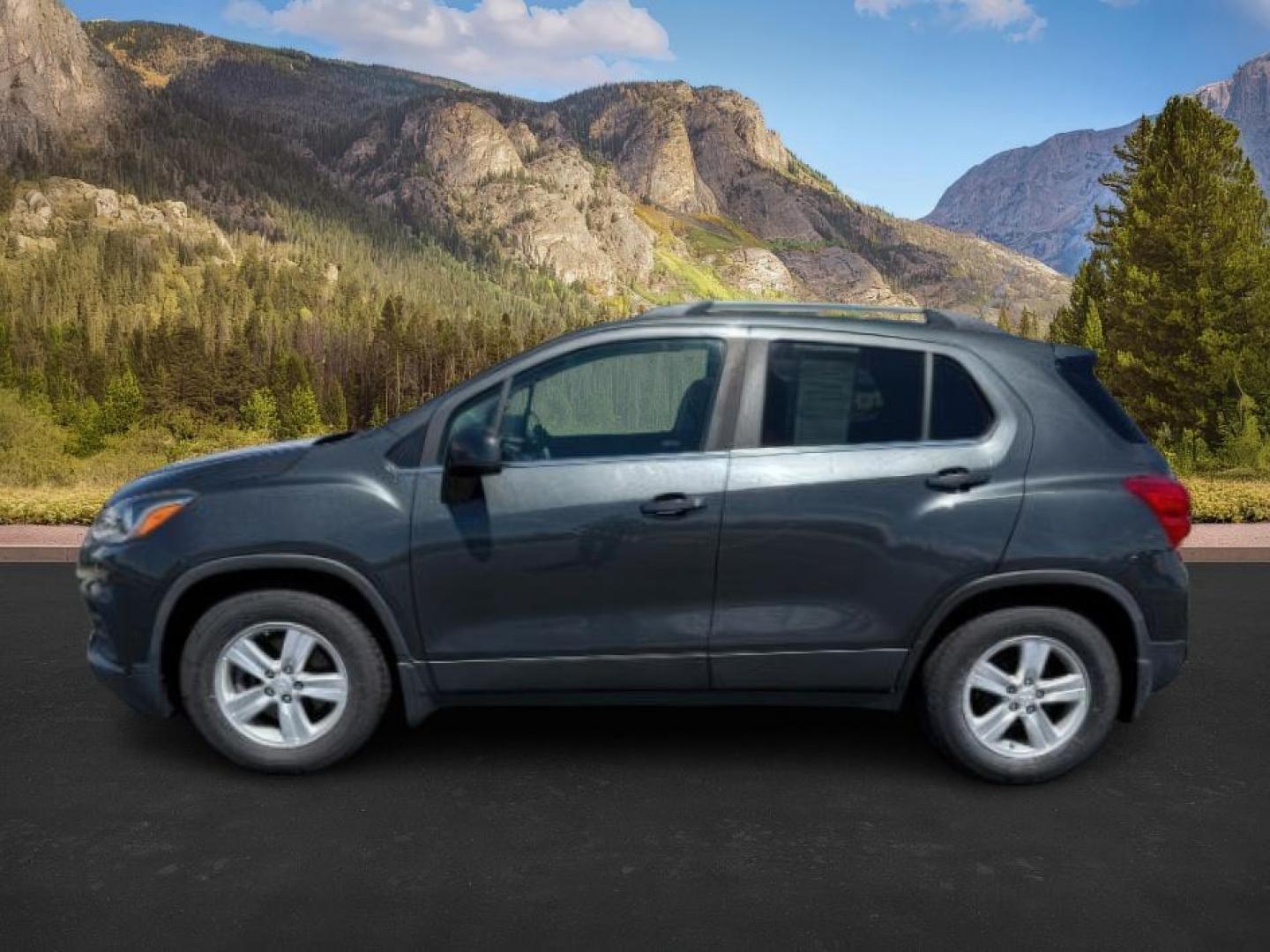 2019 GRAY /Jet Black Chevrolet Trax LT (3GNCJLSB2KL) with an Ecotec 1.4L I-4 DOHC engine, AUTOMATIC transmission, located at 1235 N Woodruff Ave., Idaho Falls, 83401, (208) 523-1053, 43.507172, -112.000488 - At Timberline Auto, finding a great deal on your next vehicle is always easy! Our experienced sales staff's goal is to help find you the right vehicle at the right price! Our knowledgeable finance department has options for almost any credit score. We offer extended service contract options to prote - Photo#0