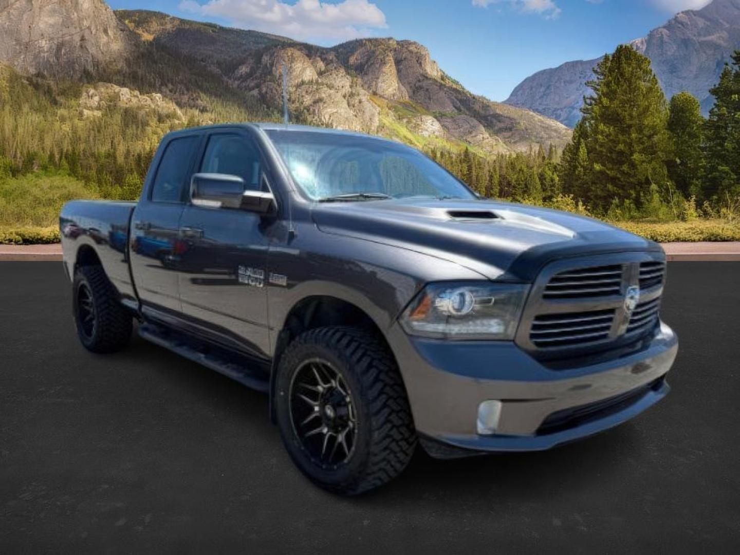 2017 GRAY /SPORT RAM 1500 SPORT (1C6RR7HT1HS) with an 5.7 engine, AUTOMATIC transmission, located at 1235 N Woodruff Ave., Idaho Falls, 83401, (208) 523-1053, 43.507172, -112.000488 - At Timberline Auto, finding a great deal on your next vehicle is always easy! Our experienced sales staff's goal is to help find you the right vehicle at the right price! Our knowledgeable finance department has options for almost any credit score. We offer extended service contract options to prote - Photo#8
