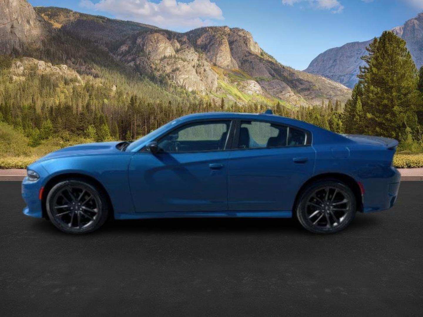 2021 Indigo Blue /Black Dodge Charger GT AWD (2C3CDXMG4MH) with an Pentastar 3.6L V-6 DOHC engine, AUTOMATIC transmission, located at 1235 N Woodruff Ave., Idaho Falls, 83401, (208) 523-1053, 43.507172, -112.000488 - At Timberline Auto, finding a great deal on your next vehicle is always easy! Our experienced sales staff's goal is to help find you the right vehicle at the right price! Our knowledgeable finance department has options for almost any credit score. We offer extended service contract options to prote - Photo#1