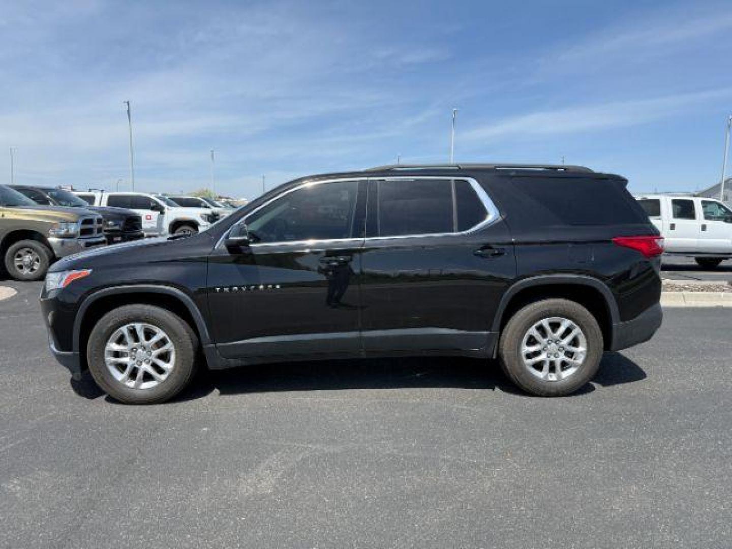 2021 Mosaic Black Metallic /Jet Black Chevrolet Traverse AWD 2FL (1GNEVMKW9MJ) with an 3.6L V-6 gasoline direct injection engine, AUTOMATIC transmission, located at 1235 N Woodruff Ave., Idaho Falls, 83401, (208) 523-1053, 43.507172, -112.000488 - At Timberline Auto, finding a great deal on your next vehicle is always easy! Our experienced sales staff's goal is to help find you the right vehicle at the right price! Our knowledgeable finance department has options for almost any credit score. We offer extended service contract options to prote - Photo#0