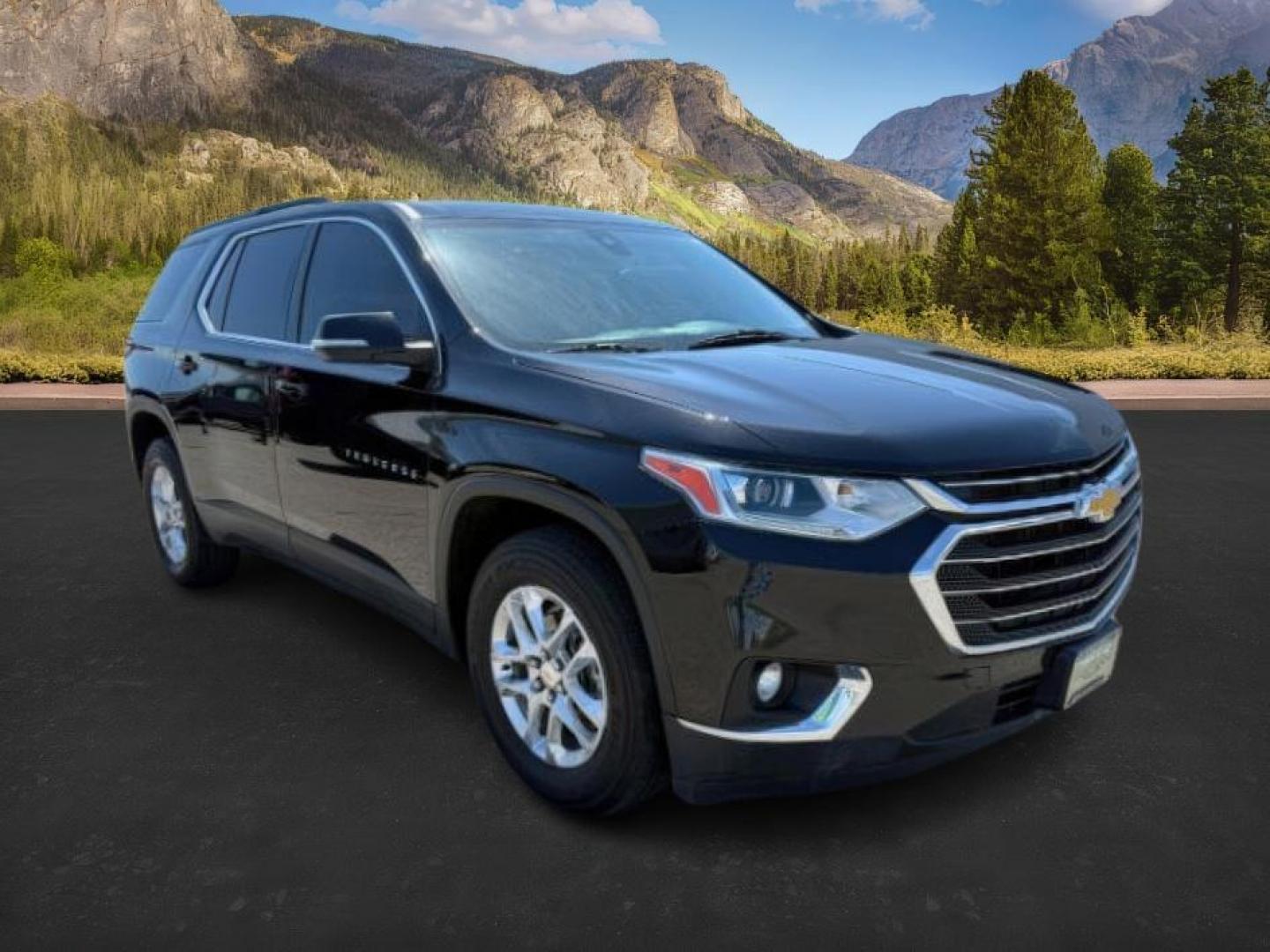 2021 Mosaic Black Metallic /Jet Black Chevrolet Traverse AWD 2FL (1GNEVMKW9MJ) with an 3.6L V-6 gasoline direct injection engine, AUTOMATIC transmission, located at 1235 N Woodruff Ave., Idaho Falls, 83401, (208) 523-1053, 43.507172, -112.000488 - At Timberline Auto, finding a great deal on your next vehicle is always easy! Our experienced sales staff's goal is to help find you the right vehicle at the right price! Our knowledgeable finance department has options for almost any credit score. We offer extended service contract options to prote - Photo#8