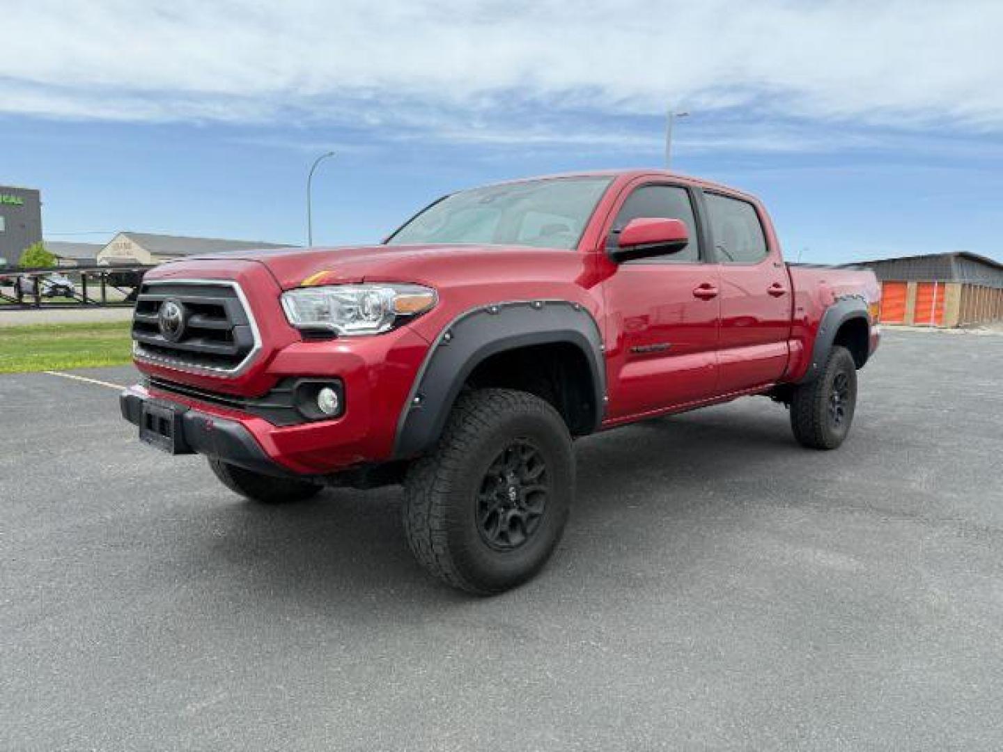 2020 Barcelona Red Metallic /Cement Toyota Tacoma SR5 V6 (3TMDZ5BN1LM) with an 3.5L V-6 port/direct injection engine, AUTOMATIC transmission, located at 1235 N Woodruff Ave., Idaho Falls, 83401, (208) 523-1053, 43.507172, -112.000488 - At Timberline Auto, finding a great deal on your next vehicle is always easy! Our experienced sales staff's goal is to help find you the right vehicle at the right price! Our knowledgeable finance department has options for almost any credit score. We offer extended service contract options to prote - Photo#0