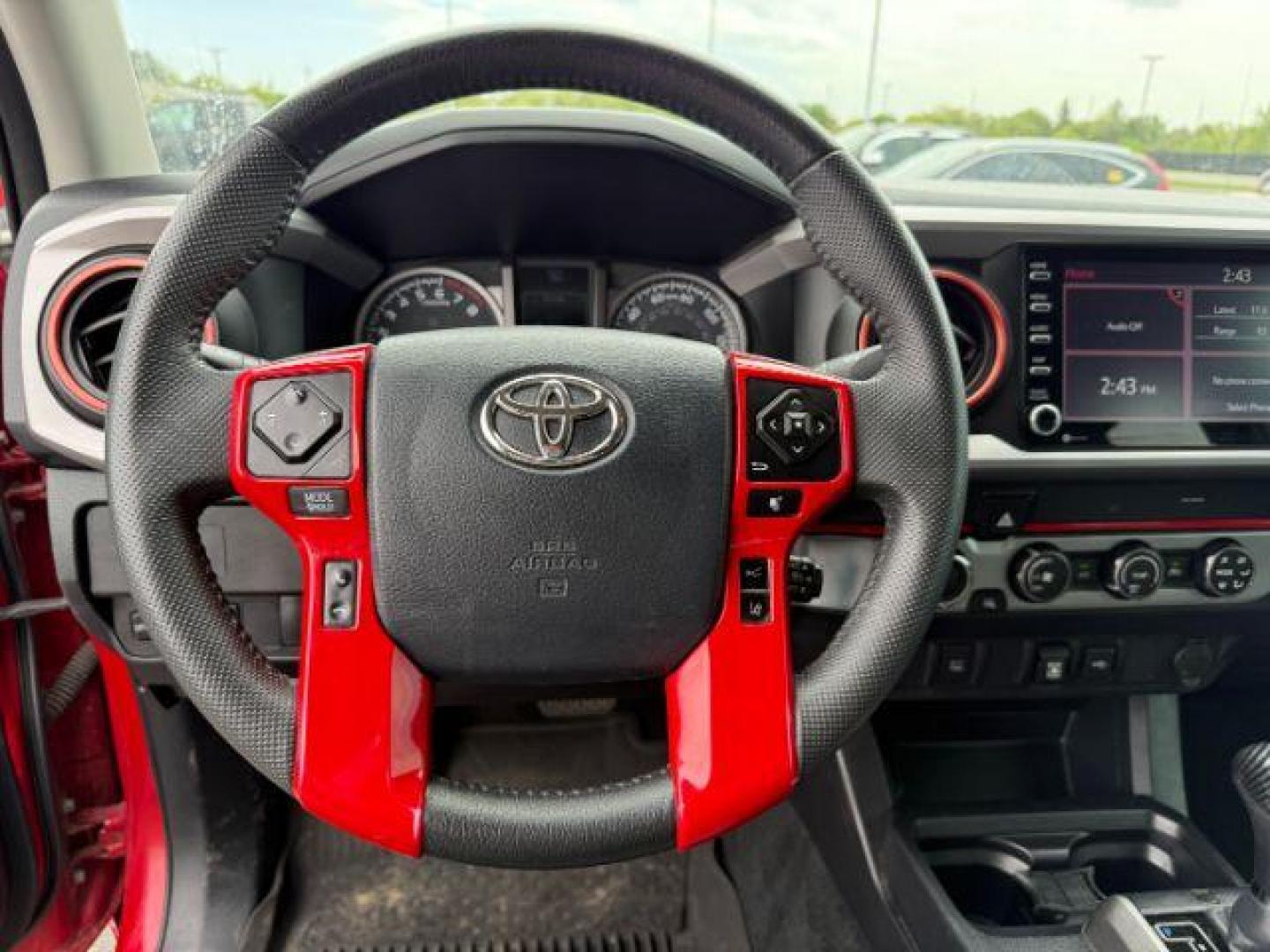 2020 Barcelona Red Metallic /Cement Toyota Tacoma SR5 V6 (3TMDZ5BN1LM) with an 3.5L V-6 port/direct injection engine, AUTOMATIC transmission, located at 1235 N Woodruff Ave., Idaho Falls, 83401, (208) 523-1053, 43.507172, -112.000488 - At Timberline Auto, finding a great deal on your next vehicle is always easy! Our experienced sales staff's goal is to help find you the right vehicle at the right price! Our knowledgeable finance department has options for almost any credit score. We offer extended service contract options to prote - Photo#13