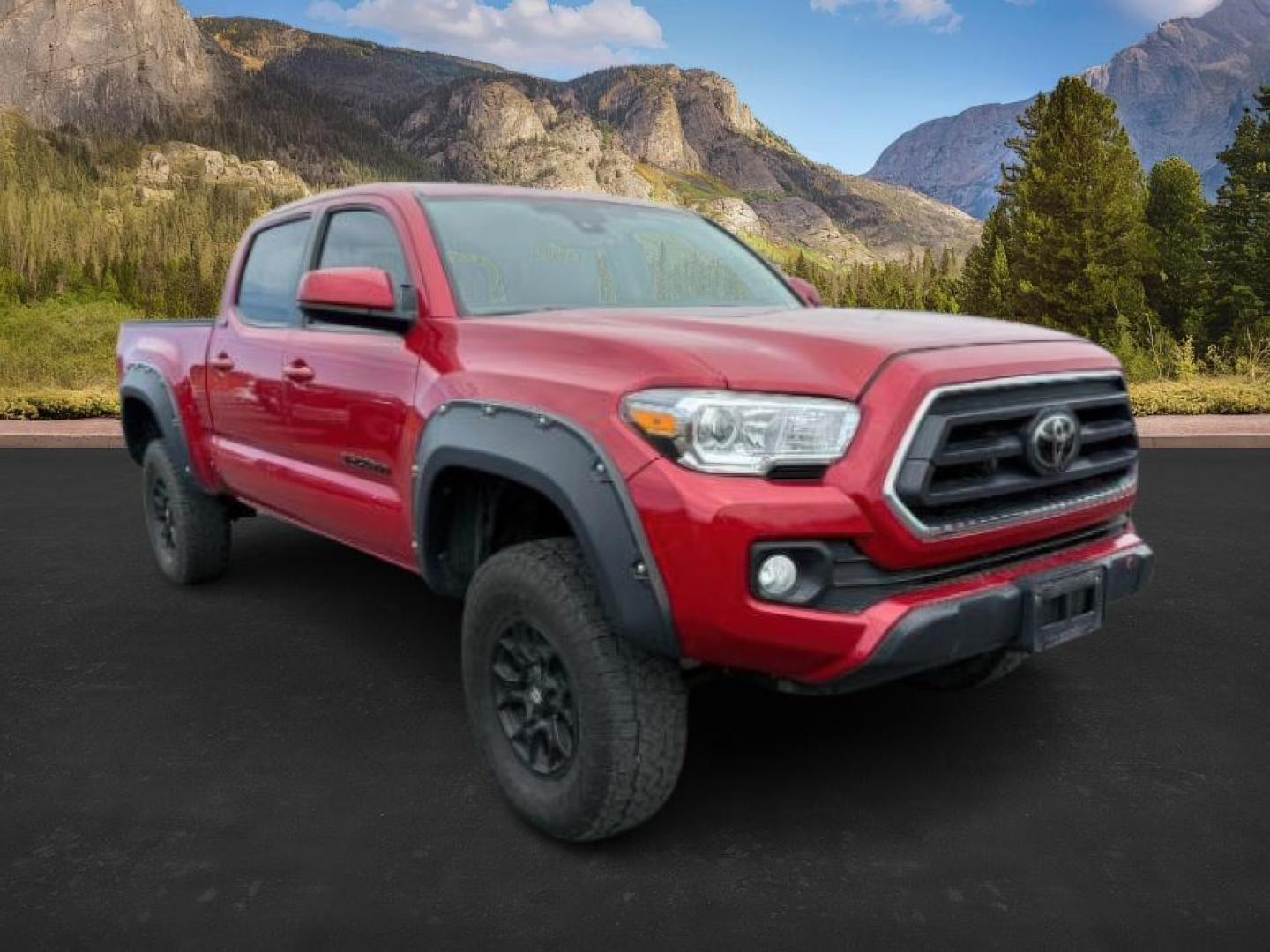 2020 Barcelona Red Metallic /Cement Toyota Tacoma SR5 V6 (3TMDZ5BN1LM) with an 3.5L V-6 port/direct injection engine, AUTOMATIC transmission, located at 1235 N Woodruff Ave., Idaho Falls, 83401, (208) 523-1053, 43.507172, -112.000488 - At Timberline Auto, finding a great deal on your next vehicle is always easy! Our experienced sales staff's goal is to help find you the right vehicle at the right price! Our knowledgeable finance department has options for almost any credit score. We offer extended service contract options to prote - Photo#8