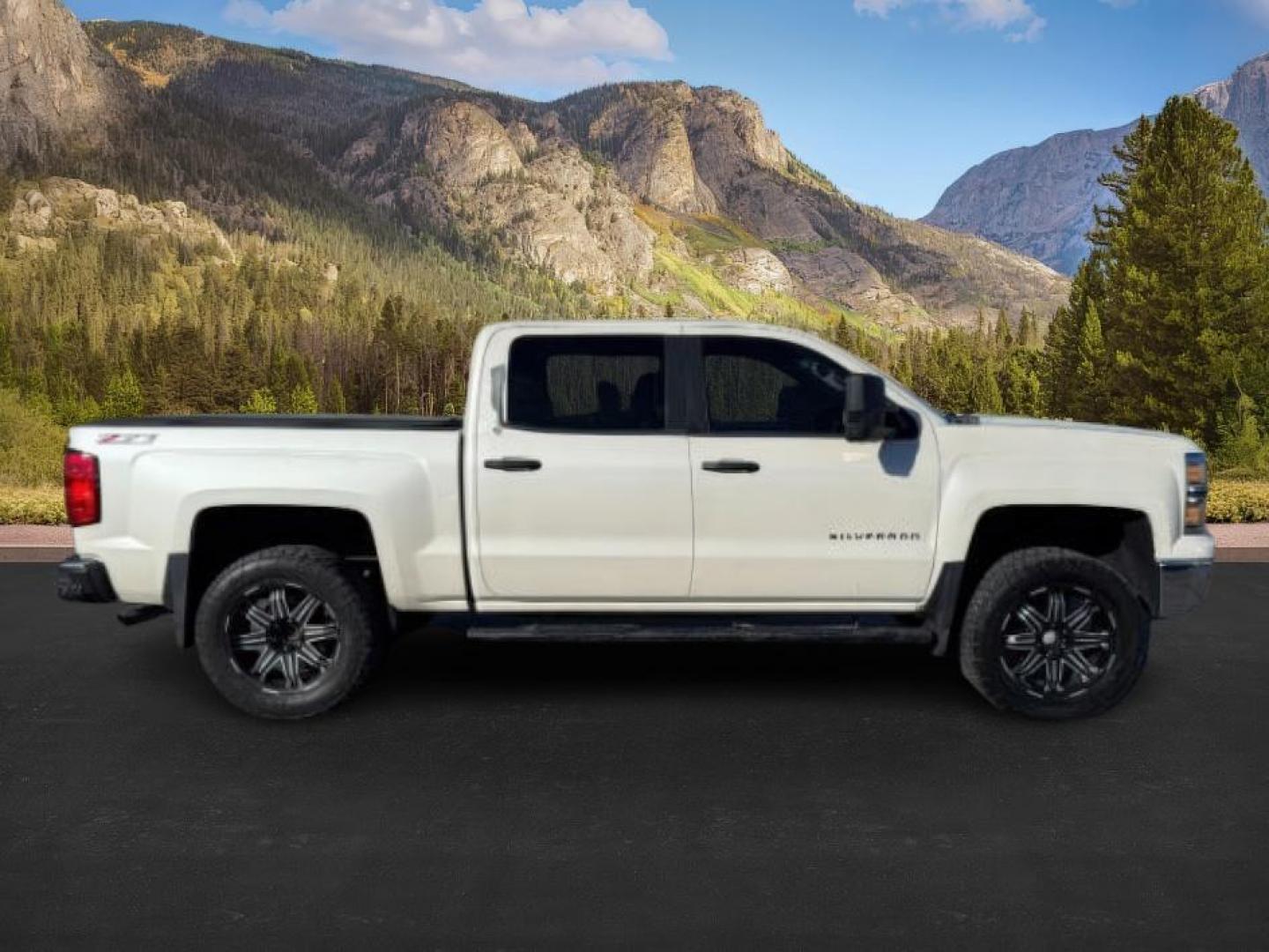 2014 WHITE /Jet Black Chevrolet Silverado 1500 (3GCUKREC8EG) with an EcoTec3 53L V-8 gasoline direct injection engine, Automatic transmission, located at 1175 N Woodruff Ave, Idaho Falls, ID, 83401, 43.506901, -111.999657 - At Timberline Auto, finding a great deal on your next vehicle is always easy! Our experienced sales staff's goal is to help find you the right vehicle at the right price! Our knowledgeable finance department has options for almost any credit score. We offer extended service contract options to prote - Photo#6