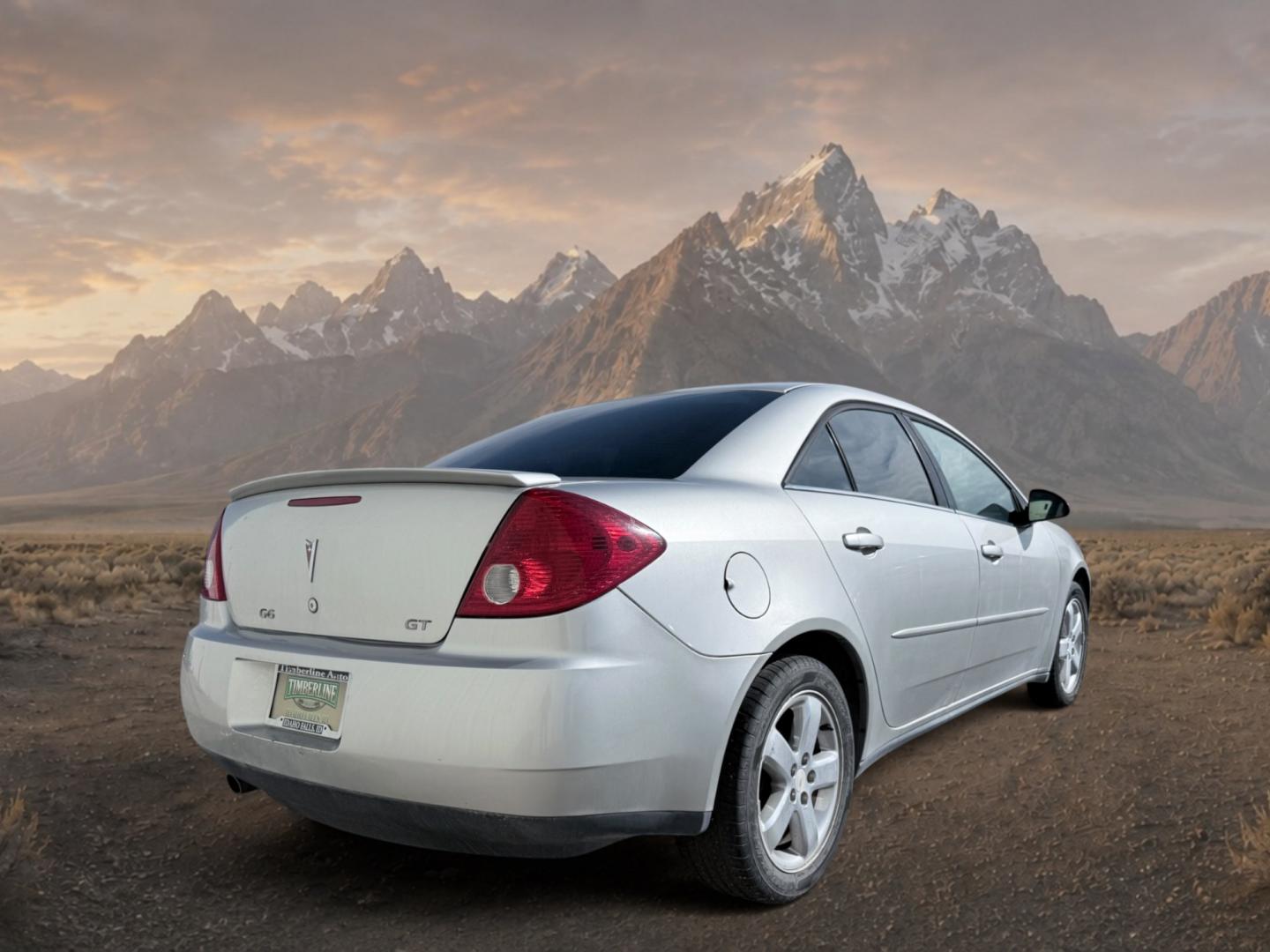 2005 Stealth Gray Metallic /Ebony Pontiac G6 GT (1G2ZH528454) with an V6, 3.5L engine, 4-speed automatic transmission, located at 1175 N Woodruff Ave, Idaho Falls, ID, 83401, 43.506901, -111.999657- Photo#4