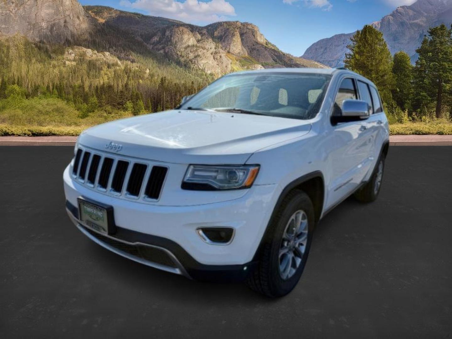 2014 Bright White Clearcoat /Black Jeep Grand Cherokee (1C4RJFBG2EC) with an 36L V-6 DOHC engine, Automatic transmission, located at 1175 N Woodruff Ave, Idaho Falls, ID, 83401, 43.506901, -111.999657 - Photo#0
