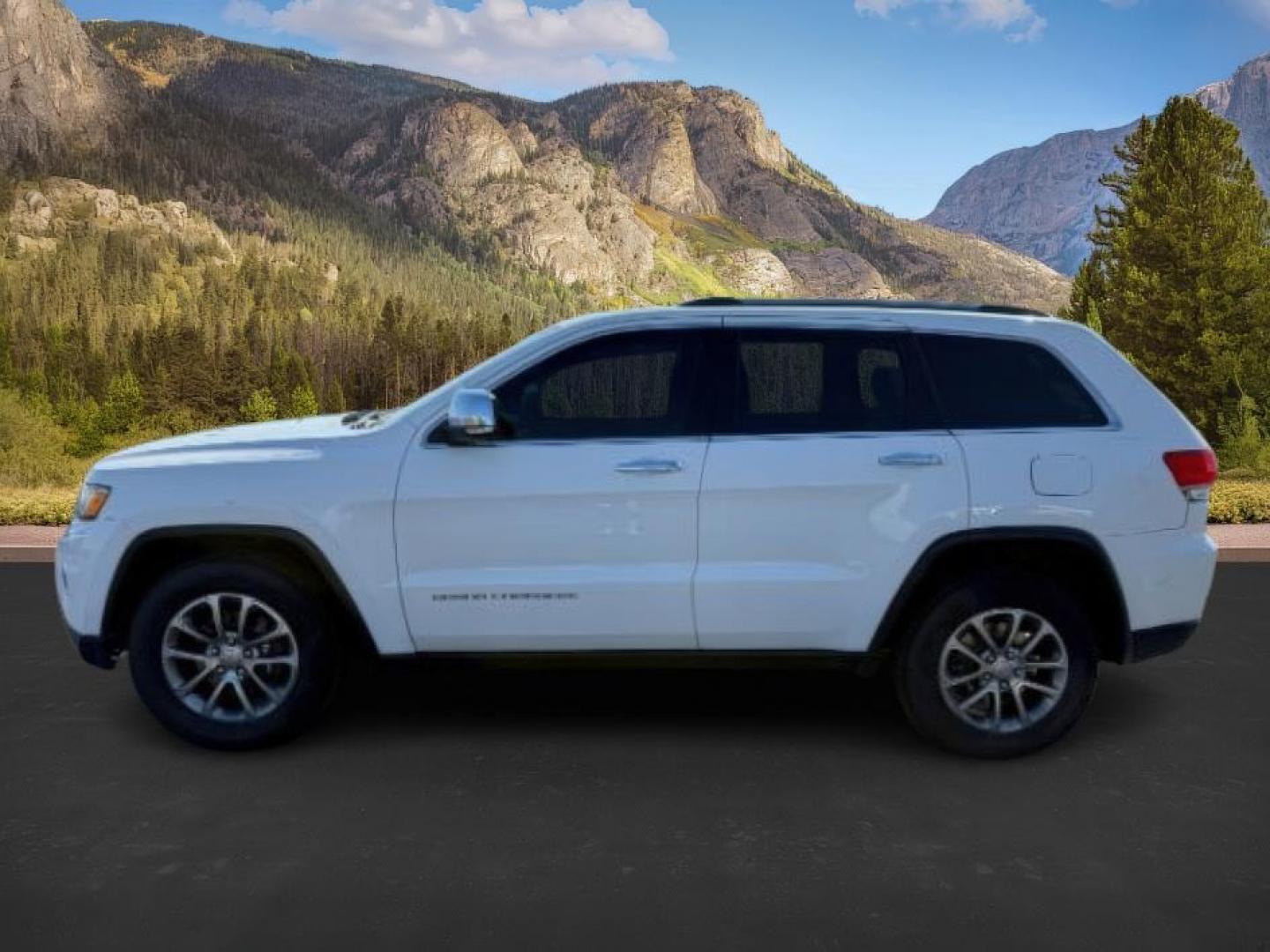 2014 Bright White Clearcoat /Black Jeep Grand Cherokee (1C4RJFBG2EC) with an 36L V-6 DOHC engine, Automatic transmission, located at 1175 N Woodruff Ave, Idaho Falls, ID, 83401, 43.506901, -111.999657 - Photo#1
