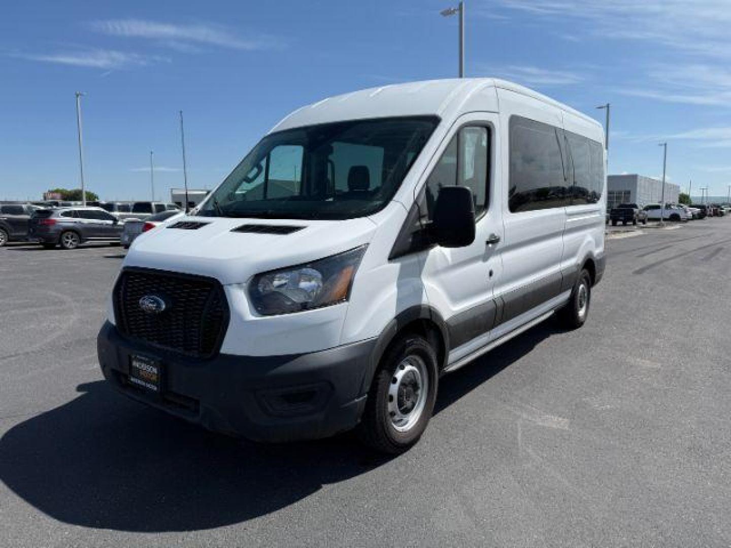 2023 Oxford White /Ebony Ford Transit-350 Passenger Van XL (1FBAX2C81PK) with an 3.5L V-6 port/direct injection engine, AUTOMATIC transmission, located at 1235 N Woodruff Ave., Idaho Falls, 83401, (208) 523-1053, 43.507172, -112.000488 - At Timberline Auto, finding a great deal on your next vehicle is always easy! Our experienced sales staff's goal is to help find you the right vehicle at the right price! Our knowledgeable finance department has options for almost any credit score. We offer extended service contract options to prote - Photo#0