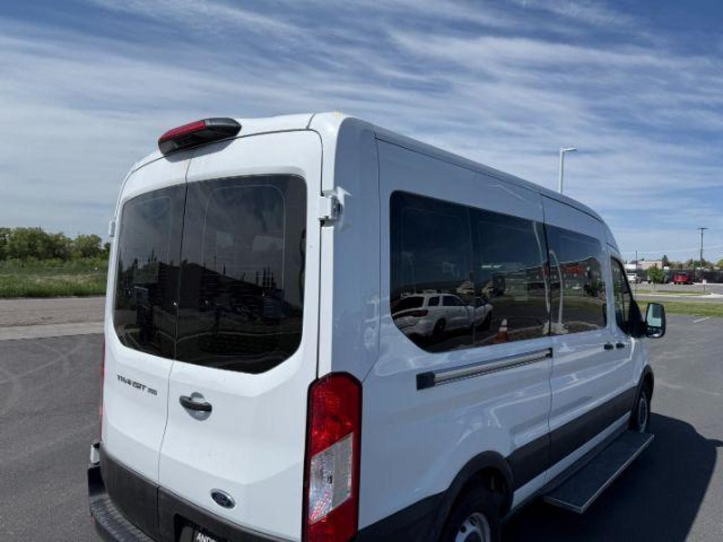 2023 Oxford White /Ebony Ford Transit-350 Passenger Van XL (1FBAX2C81PK) with an 3.5L V-6 port/direct injection engine, AUTOMATIC transmission, located at 1235 N Woodruff Ave., Idaho Falls, 83401, (208) 523-1053, 43.507172, -112.000488 - At Timberline Auto, finding a great deal on your next vehicle is always easy! Our experienced sales staff's goal is to help find you the right vehicle at the right price! Our knowledgeable finance department has options for almost any credit score. We offer extended service contract options to prote - Photo#5