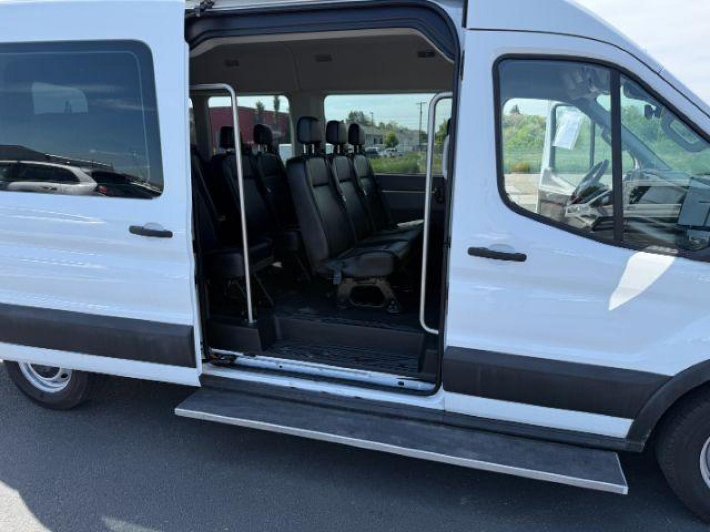 2023 Oxford White /Ebony Ford Transit-350 Passenger Van XL (1FBAX2C81PK) with an 3.5L V-6 port/direct injection engine, AUTOMATIC transmission, located at 1235 N Woodruff Ave., Idaho Falls, 83401, (208) 523-1053, 43.507172, -112.000488 - At Timberline Auto, finding a great deal on your next vehicle is always easy! Our experienced sales staff's goal is to help find you the right vehicle at the right price! Our knowledgeable finance department has options for almost any credit score. We offer extended service contract options to prote - Photo#7