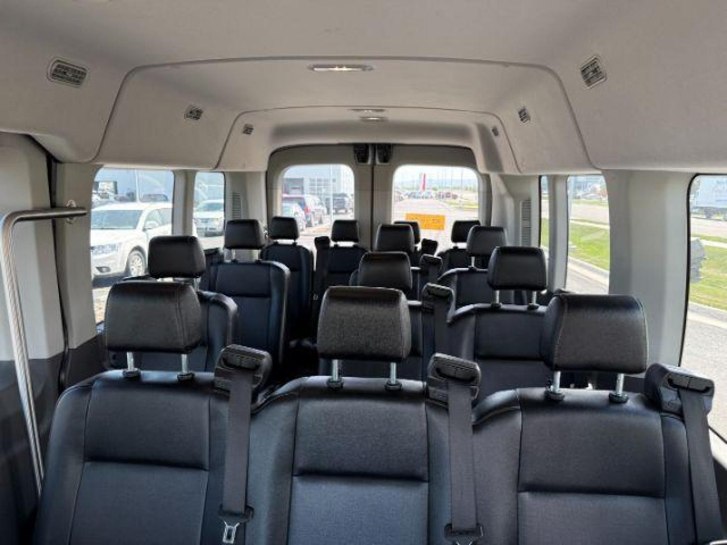 2023 Oxford White /Ebony Ford Transit-350 Passenger Van XL (1FBAX2C81PK) with an 3.5L V-6 port/direct injection engine, AUTOMATIC transmission, located at 1235 N Woodruff Ave., Idaho Falls, 83401, (208) 523-1053, 43.507172, -112.000488 - At Timberline Auto, finding a great deal on your next vehicle is always easy! Our experienced sales staff's goal is to help find you the right vehicle at the right price! Our knowledgeable finance department has options for almost any credit score. We offer extended service contract options to prote - Photo#18
