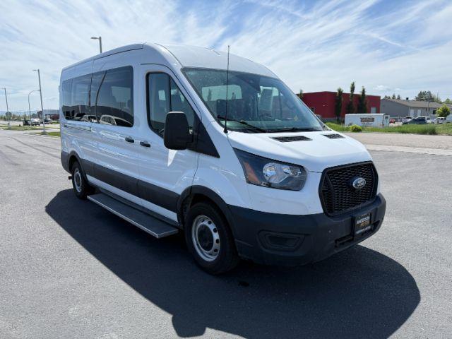 2023 Oxford White /Ebony Ford Transit-350 Passenger Van XL (1FBAX2C81PK) with an EcoBoost 3.5L V-6 gasoline direct injection engine, AUTOMATIC transmission, located at 1235 N Woodruff Ave., Idaho Falls, 83401, (208) 523-1053, 43.507172, -112.000488 - This 2023 Ford Transit 350 Passenger Van delivers reliable full-size transport capability with the proven 3.5L EcoBoost V6 engine paired to an automatic transmission and rear-wheel drive. Built to move people and cargo with confidence, it offers smooth power delivery, strong highway performance, and - Photo#30