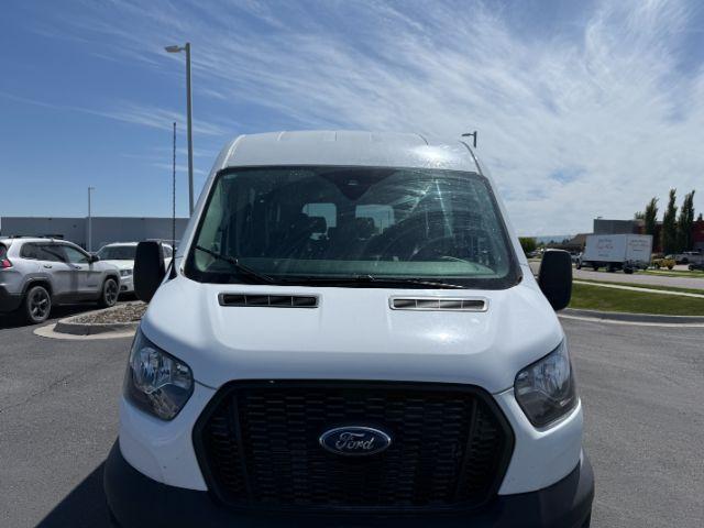2023 Oxford White /Ebony Ford Transit-350 Passenger Van XL (1FBAX2C81PK) with an EcoBoost 3.5L V-6 gasoline direct injection engine, AUTOMATIC transmission, located at 1235 N Woodruff Ave., Idaho Falls, 83401, (208) 523-1053, 43.507172, -112.000488 - This 2023 Ford Transit 350 Passenger Van delivers reliable full-size transport capability with the proven 3.5L EcoBoost V6 engine paired to an automatic transmission and rear-wheel drive. Built to move people and cargo with confidence, it offers smooth power delivery, strong highway performance, and - Photo#31