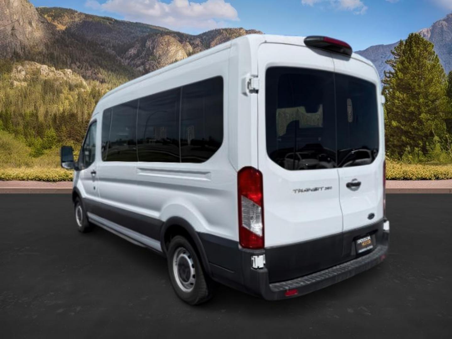 2023 Oxford White /Ebony Ford Transit-350 Passenger Van (1FBAX2C81PK) with an EcoBoost 35L V-6 gasoline direct injection engine, Automatic transmission, located at 1175 N Woodruff Ave, Idaho Falls, ID, 83401, 43.506901, -111.999657 - At Timberline Auto, finding a great deal on your next vehicle is always easy! Our experienced sales staff's goal is to help find you the right vehicle at the right price! Our knowledgeable finance department has options for almost any credit score. We offer extended service contract options to prote - Photo#2