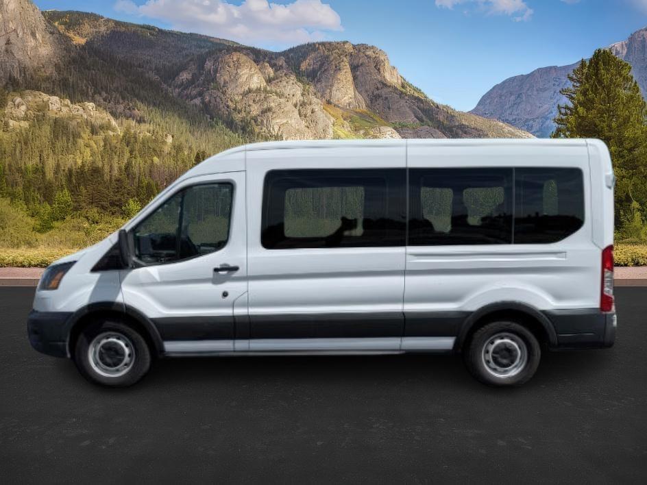 2023 Oxford White /Dark Palazzo Gray Ford Transit Wagon XL (1FBAX2C81PK) with an V6, 3.5L engine, 10-speed automatic transmission, located at 1175 N Woodruff Ave, Idaho Falls, ID, 83401, 43.506901, -111.999657 - <b>Vehicle Details</b><br>Looking for a spacious, capable passenger van in Idaho Falls, ID? This 2023 Ford Transit Wagon T-350 Med Roof Slide XL is a smart choice for families, shuttle use, or commercial transport. With 49,243 miles, rear-wheel drive, and a strong V6 3.5L gasoline/E85 engine, it del- Photo#21