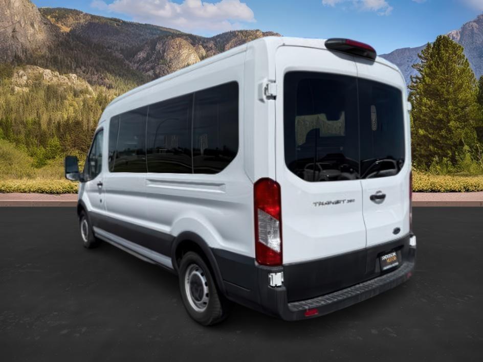 2023 Oxford White /Dark Palazzo Gray Ford Transit Wagon XL (1FBAX2C81PK) with an V6, 3.5L engine, 10-speed automatic transmission, located at 1175 N Woodruff Ave, Idaho Falls, ID, 83401, 43.506901, -111.999657 - <b>Vehicle Details</b><br>Looking for a spacious, capable passenger van in Idaho Falls, ID? This 2023 Ford Transit Wagon T-350 Med Roof Slide XL is a smart choice for families, shuttle use, or commercial transport. With 49,243 miles, rear-wheel drive, and a strong V6 3.5L gasoline/E85 engine, it del- Photo#22