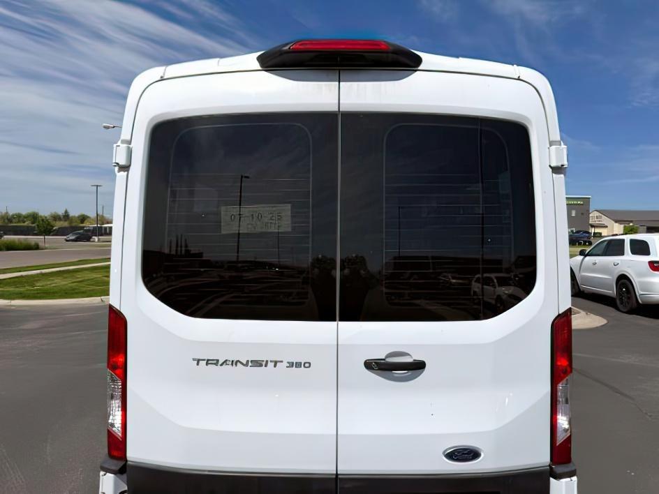 2023 Oxford White /Dark Palazzo Gray Ford Transit Wagon XL (1FBAX2C81PK) with an V6, 3.5L engine, 10-speed automatic transmission, located at 1175 N Woodruff Ave, Idaho Falls, ID, 83401, 43.506901, -111.999657 - <b>Vehicle Details</b><br>Looking for a spacious, capable passenger van in Idaho Falls, ID? This 2023 Ford Transit Wagon T-350 Med Roof Slide XL is a smart choice for families, shuttle use, or commercial transport. With 49,243 miles, rear-wheel drive, and a strong V6 3.5L gasoline/E85 engine, it del- Photo#25