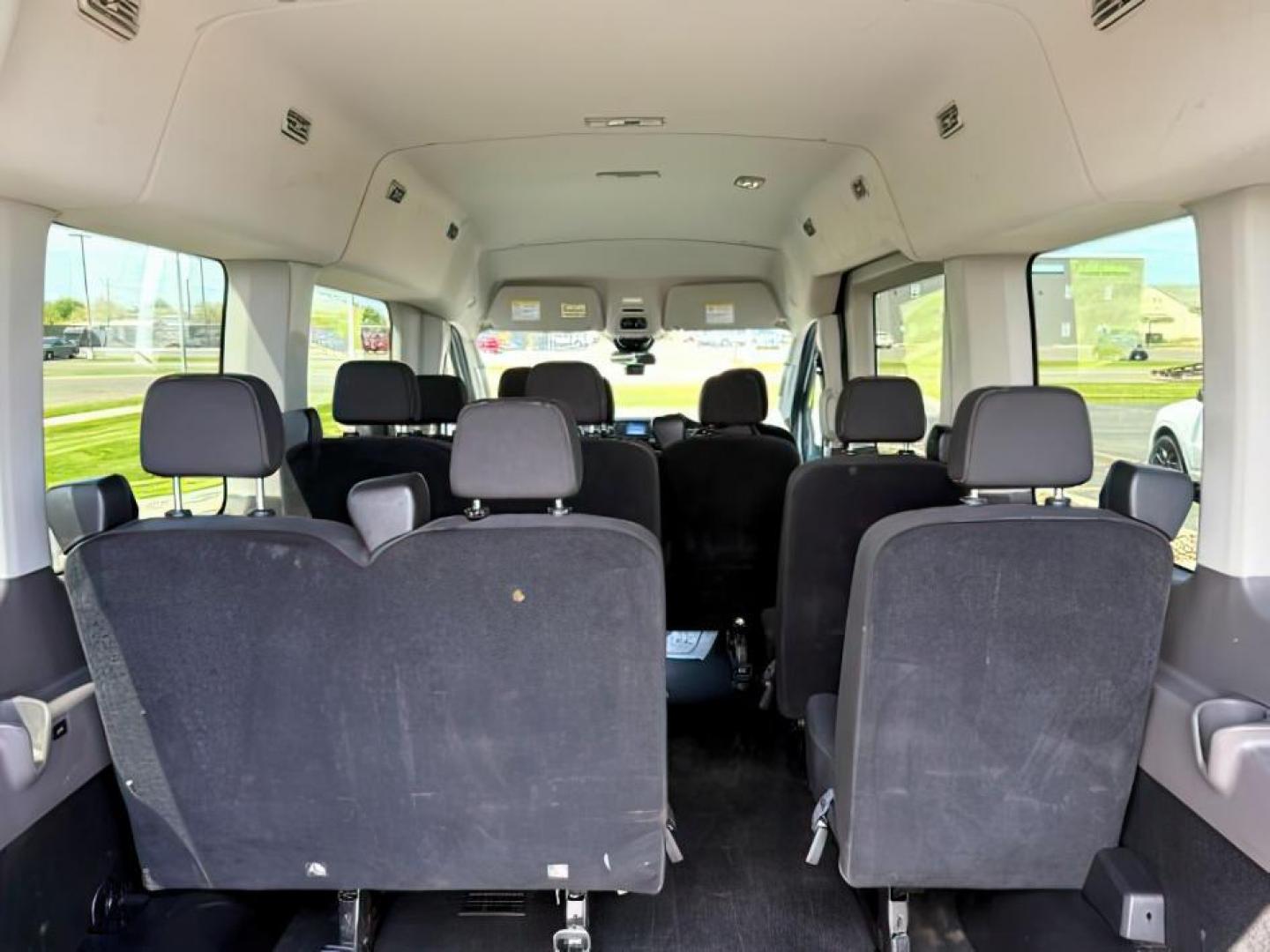 2023 Oxford White /Ebony Ford Transit-350 Passenger Van (1FBAX9CG1PK) with an EcoBoost 35L V-6 gasoline direct injection engine, Automatic transmission, located at 1175 N Woodruff Ave, Idaho Falls, ID, 83401, 43.506901, -111.999657 - At Timberline Auto, finding a great deal on your next vehicle is always easy! Our experienced sales staff's goal is to help find you the right vehicle at the right price! Our knowledgeable finance department has options for almost any credit score. We offer extended service contract options to prote - Photo#8