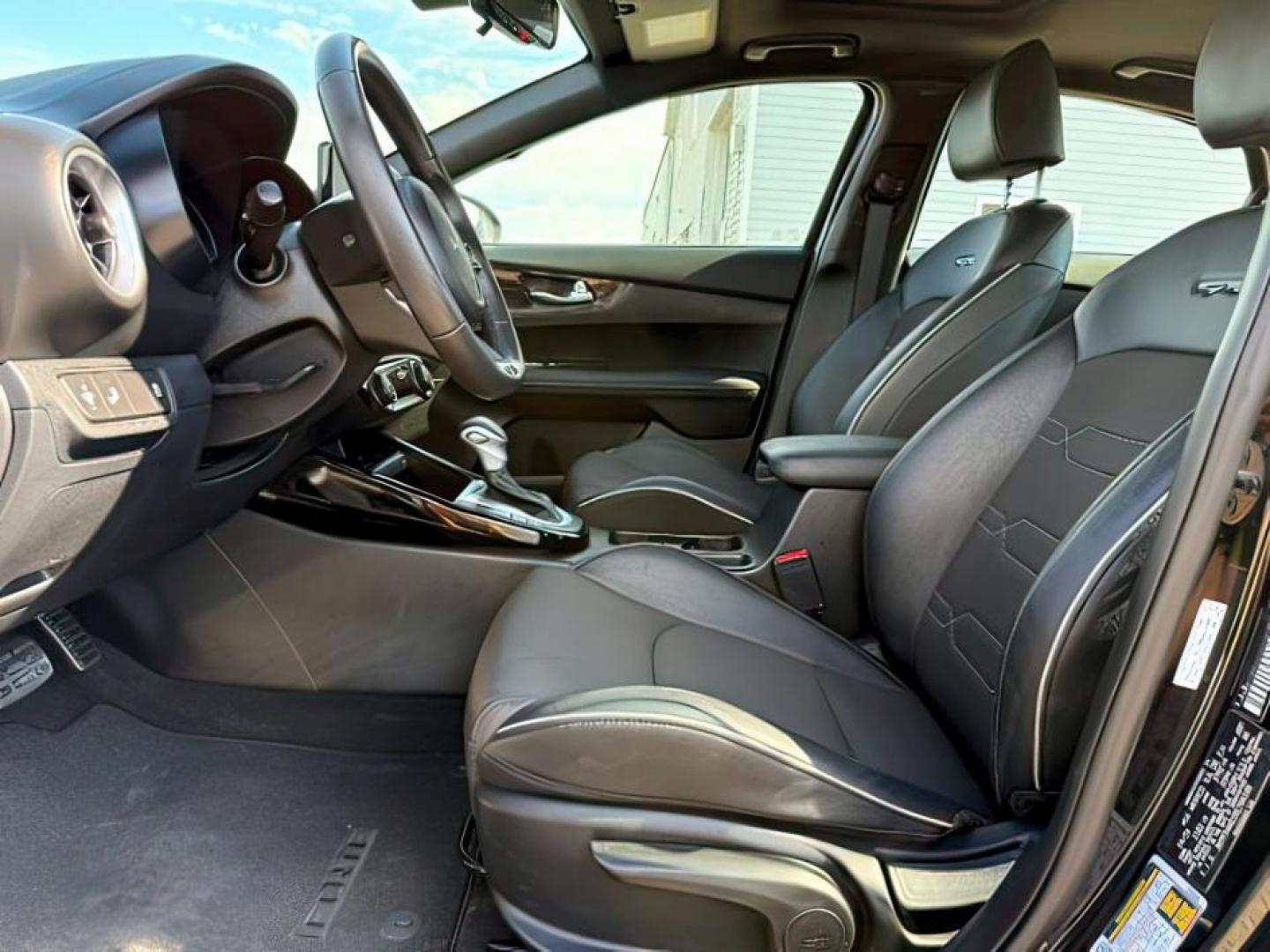 2024 Aurora Black /Black Kia Forte GT-Line (3KPF54AD1RE) with an 2L I-4 DOHC engine, AUTOMATIC transmission, located at 1235 N Woodruff Ave., Idaho Falls, 83401, (208) 523-1053, 43.507172, -112.000488 - At Timberline Auto, finding a great deal on your next vehicle is always easy! Our experienced sales staff's goal is to help find you the right vehicle at the right price! Our knowledgeable finance department has options for almost any credit score. We offer extended service contract options to prote - Photo#11
