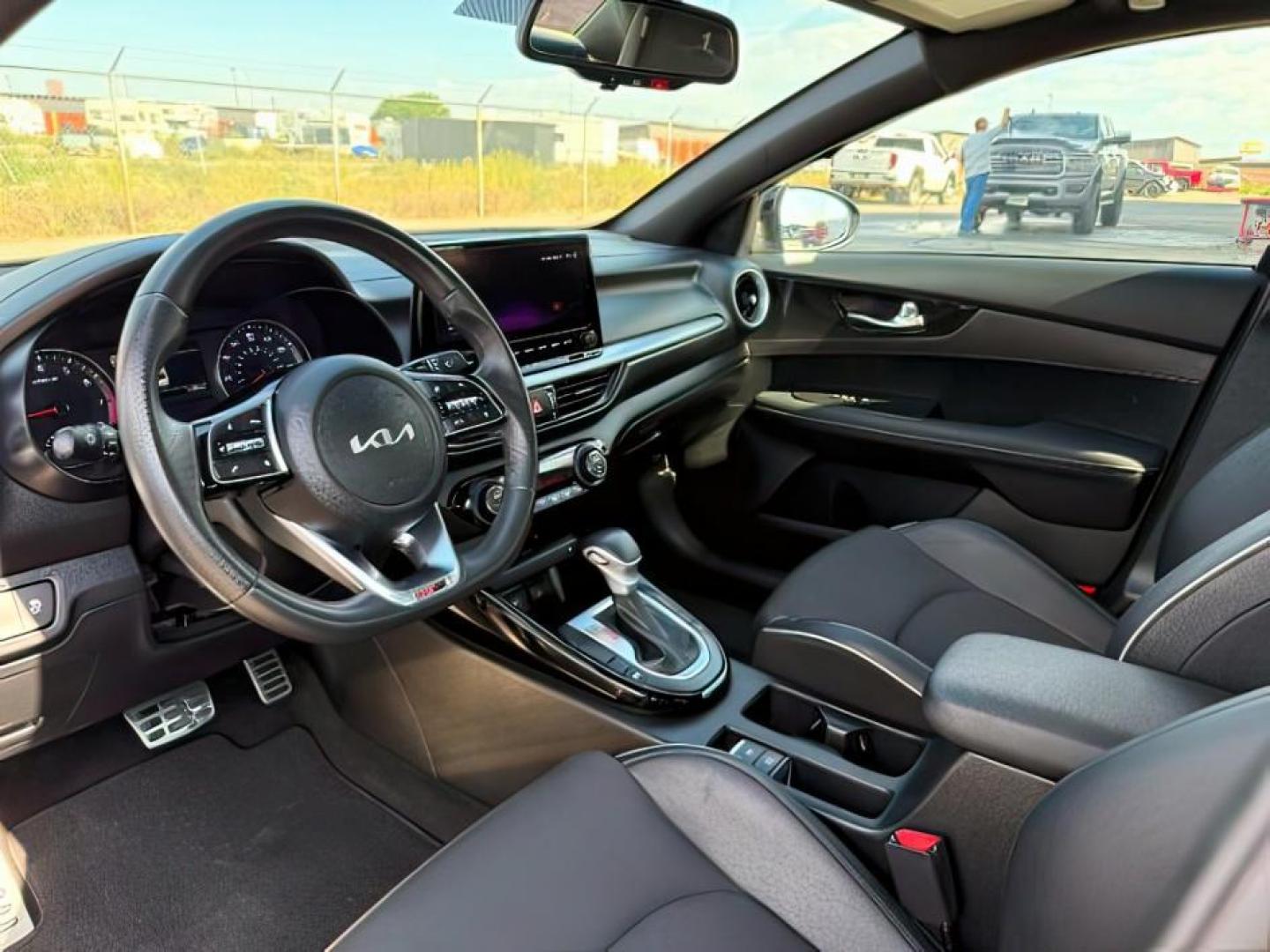 2024 Aurora Black /Black Kia Forte GT-Line (3KPF54AD1RE) with an 2L I-4 DOHC engine, AUTOMATIC transmission, located at 1235 N Woodruff Ave., Idaho Falls, 83401, (208) 523-1053, 43.507172, -112.000488 - At Timberline Auto, finding a great deal on your next vehicle is always easy! Our experienced sales staff's goal is to help find you the right vehicle at the right price! Our knowledgeable finance department has options for almost any credit score. We offer extended service contract options to prote - Photo#12