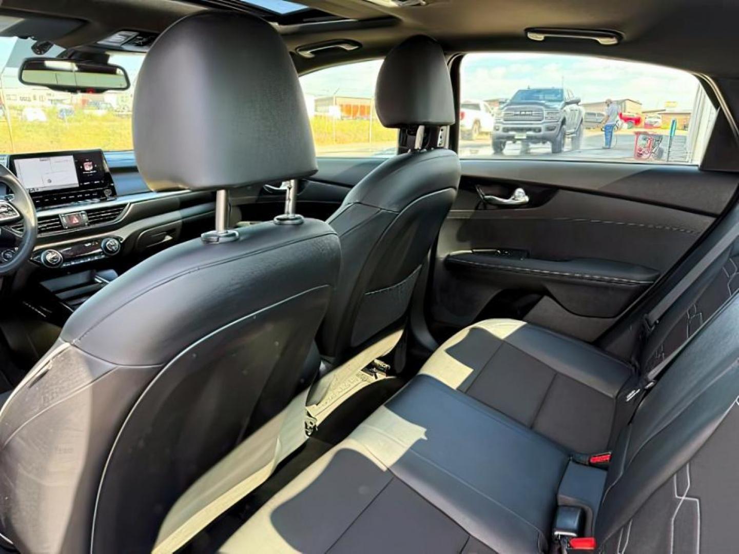 2024 Aurora Black /Black Kia Forte GT-Line (3KPF54AD1RE) with an 2L I-4 DOHC engine, AUTOMATIC transmission, located at 1235 N Woodruff Ave., Idaho Falls, 83401, (208) 523-1053, 43.507172, -112.000488 - At Timberline Auto, finding a great deal on your next vehicle is always easy! Our experienced sales staff's goal is to help find you the right vehicle at the right price! Our knowledgeable finance department has options for almost any credit score. We offer extended service contract options to prote - Photo#20