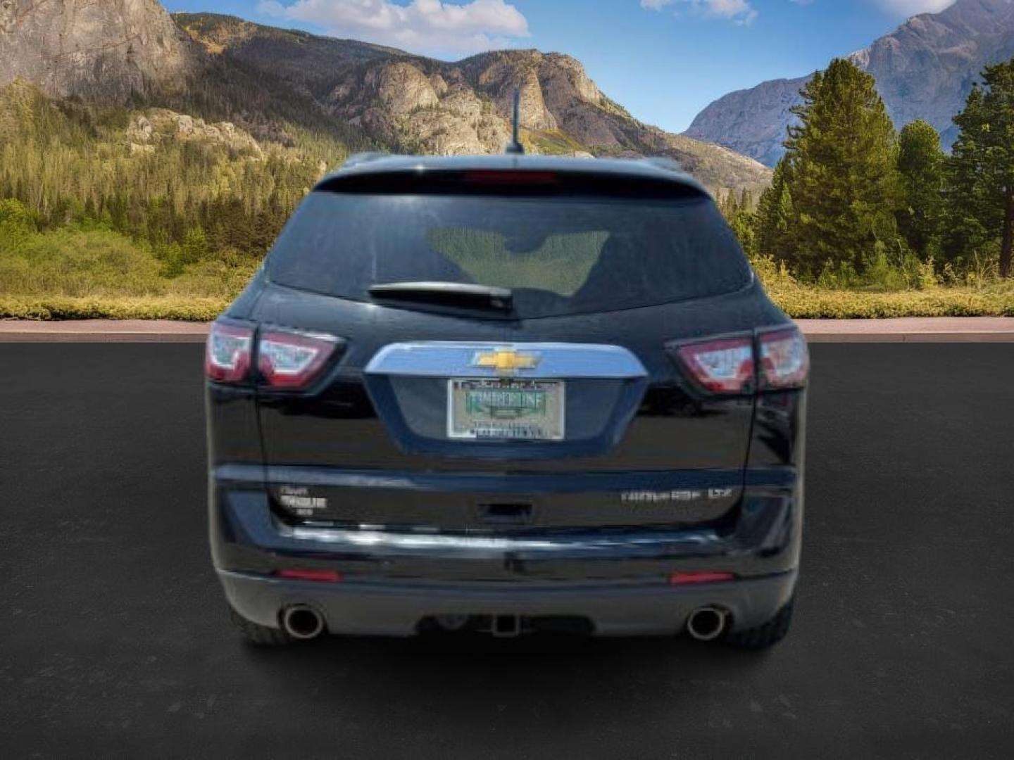 2016 Mosaic Black Metallic /Ebony Chevrolet Traverse LTZ (1GNKVJKD9GJ) with an 3.6L V-6 gasoline direct injection engine, AUTOMATIC transmission, located at 1235 N Woodruff Ave., Idaho Falls, 83401, (208) 523-1053, 43.507172, -112.000488 - At Timberline Auto, finding a great deal on your next vehicle is always easy! Our experienced sales staff's goal is to help find you the right vehicle at the right price! Our knowledgeable finance department has options for almost any credit score. We offer extended service contract options to prote - Photo#3