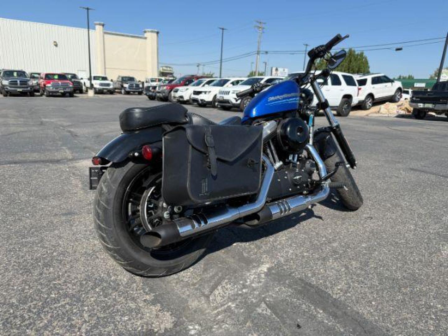 2019 BLUE Harley-Davidson Forty-Eight (1HD1LC315KC) , Automatic transmission, located at 1175 N Woodruff Ave, Idaho Falls, ID, 83401, 43.506901, -111.999657 - At Timberline Auto, finding a great deal on your next vehicle is always easy! Our experienced sales staff's goal is to help find you the right vehicle at the right price! Our knowledgeable finance department has options for almost any credit score. We offer extended service contract options to prote - Photo#11