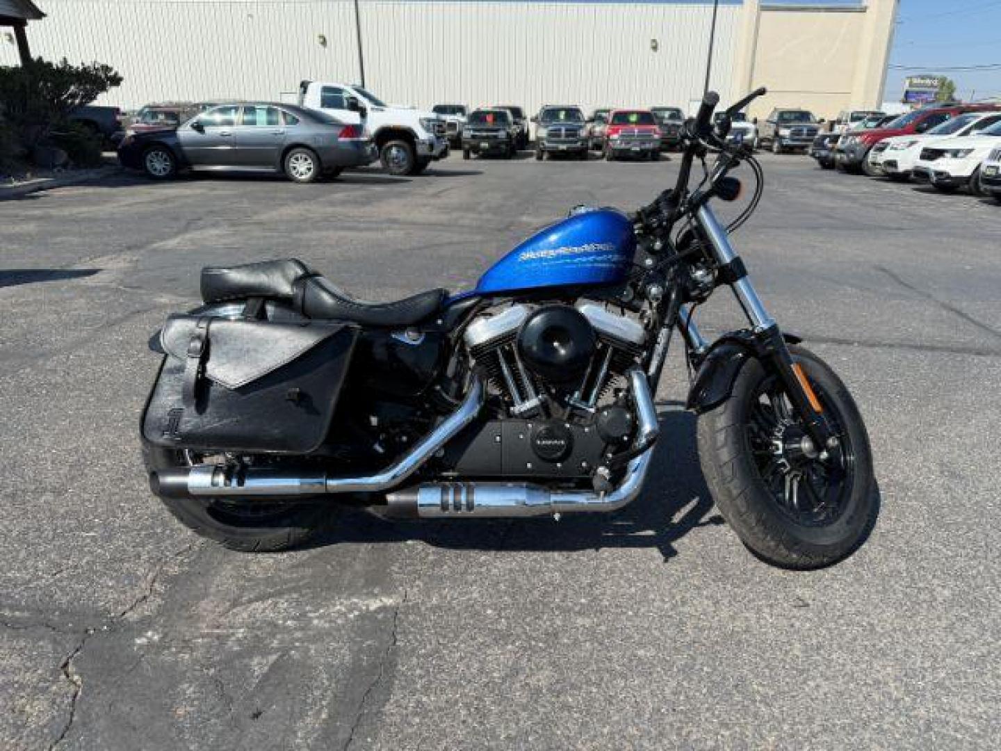 2019 BLUE Harley-Davidson Forty-Eight (1HD1LC315KC) , Automatic transmission, located at 1175 N Woodruff Ave, Idaho Falls, ID, 83401, 43.506901, -111.999657 - At Timberline Auto, finding a great deal on your next vehicle is always easy! Our experienced sales staff's goal is to help find you the right vehicle at the right price! Our knowledgeable finance department has options for almost any credit score. We offer extended service contract options to prote - Photo#12