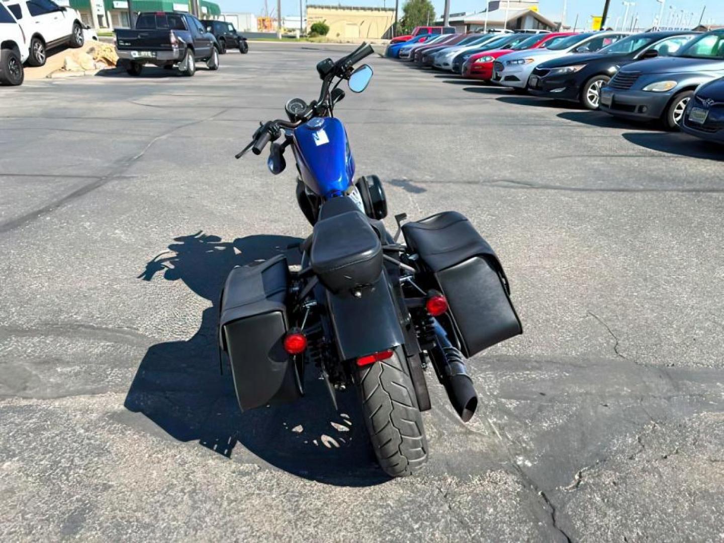 2019 BLUE Harley-Davidson Forty-Eight (1HD1LC315KC) , Automatic transmission, located at 1175 N Woodruff Ave, Idaho Falls, ID, 83401, 43.506901, -111.999657 - At Timberline Auto, finding a great deal on your next vehicle is always easy! Our experienced sales staff's goal is to help find you the right vehicle at the right price! Our knowledgeable finance department has options for almost any credit score. We offer extended service contract options to prote - Photo#2