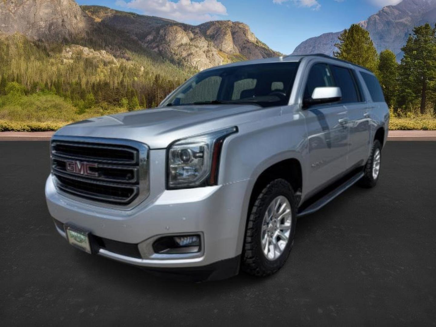 2019 SILVER /Cocoa/Dune GMC Yukon XL SLT (1GKS2GKC0KR) with an EcoTec3 5.3L V-8 gasoline direct injection engine, AUTOMATIC transmission, located at 1235 N Woodruff Ave., Idaho Falls, 83401, (208) 523-1053, 43.507172, -112.000488 - At Timberline Auto, finding a great deal on your next vehicle is always easy! Our experienced sales staff's goal is to help find you the right vehicle at the right price! Our knowledgeable finance department has options for almost any credit score. We offer extended service contract options to prote - Photo#0