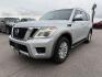 2017 Brilliant Silver /Charcoal Nissan Armada (JN8AY2NC9H9) with an Endurance 56L V-8 gasoline direct injection engine, Automatic transmission, located at 1175 N Woodruff Ave, Idaho Falls, ID, 83401, 43.506901, -111.999657 - Photo#1