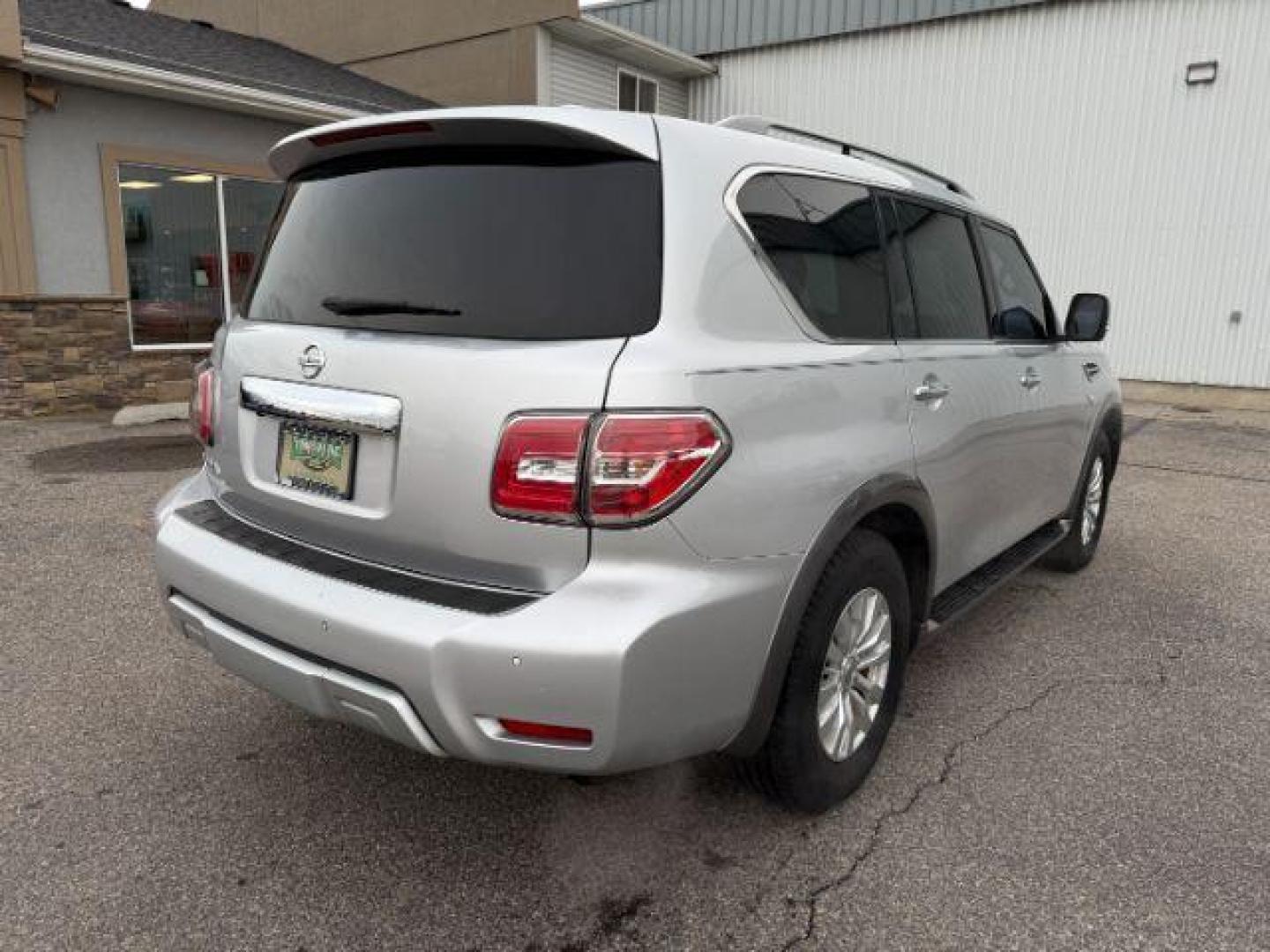 2017 Brilliant Silver /Charcoal Nissan Armada (JN8AY2NC9H9) with an Endurance 56L V-8 gasoline direct injection engine, Automatic transmission, located at 1175 N Woodruff Ave, Idaho Falls, ID, 83401, 43.506901, -111.999657 - Photo#8