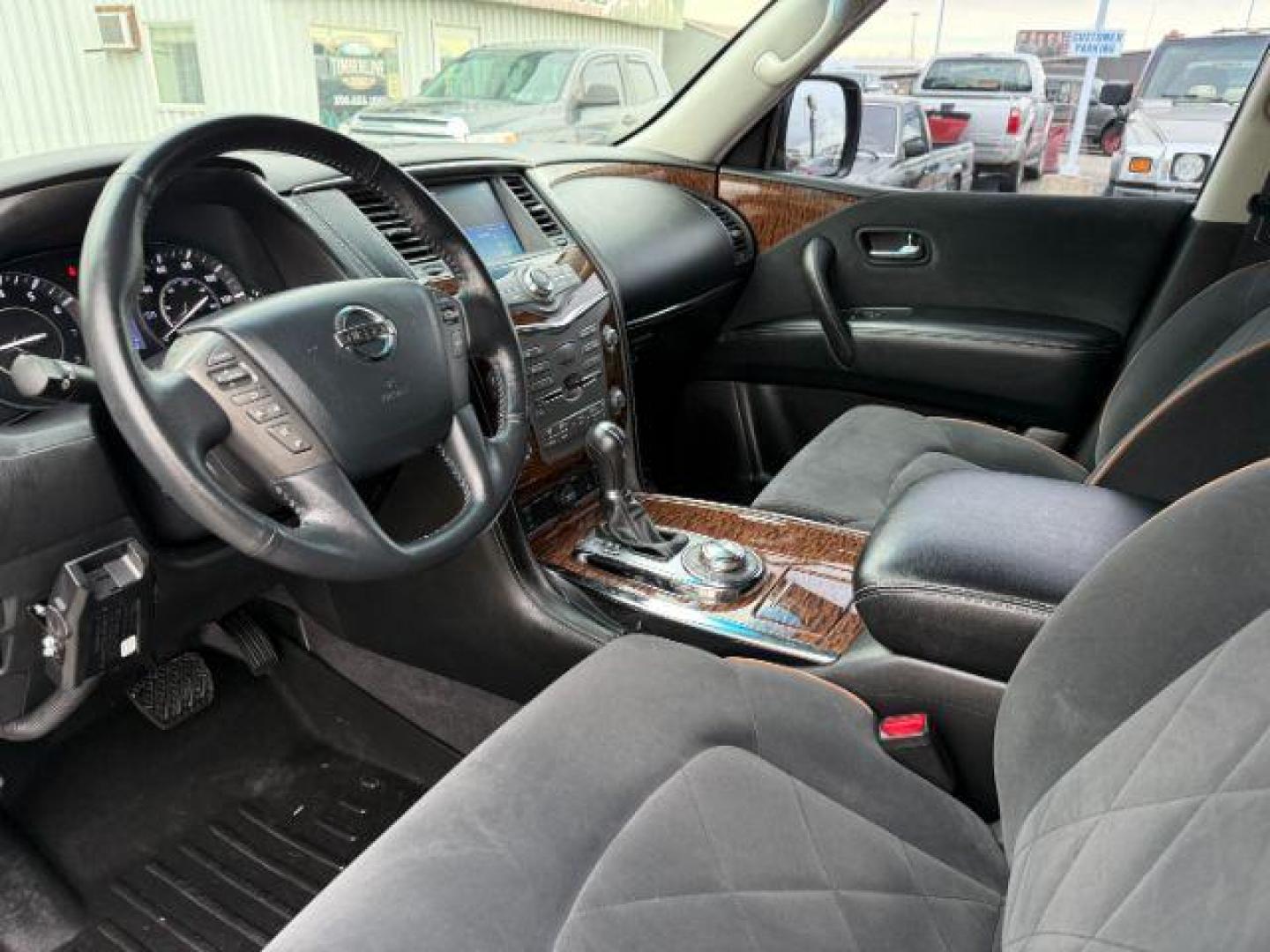 2017 Brilliant Silver /Charcoal Nissan Armada (JN8AY2NC9H9) with an Endurance 56L V-8 gasoline direct injection engine, Automatic transmission, located at 1175 N Woodruff Ave, Idaho Falls, ID, 83401, 43.506901, -111.999657 - Photo#16