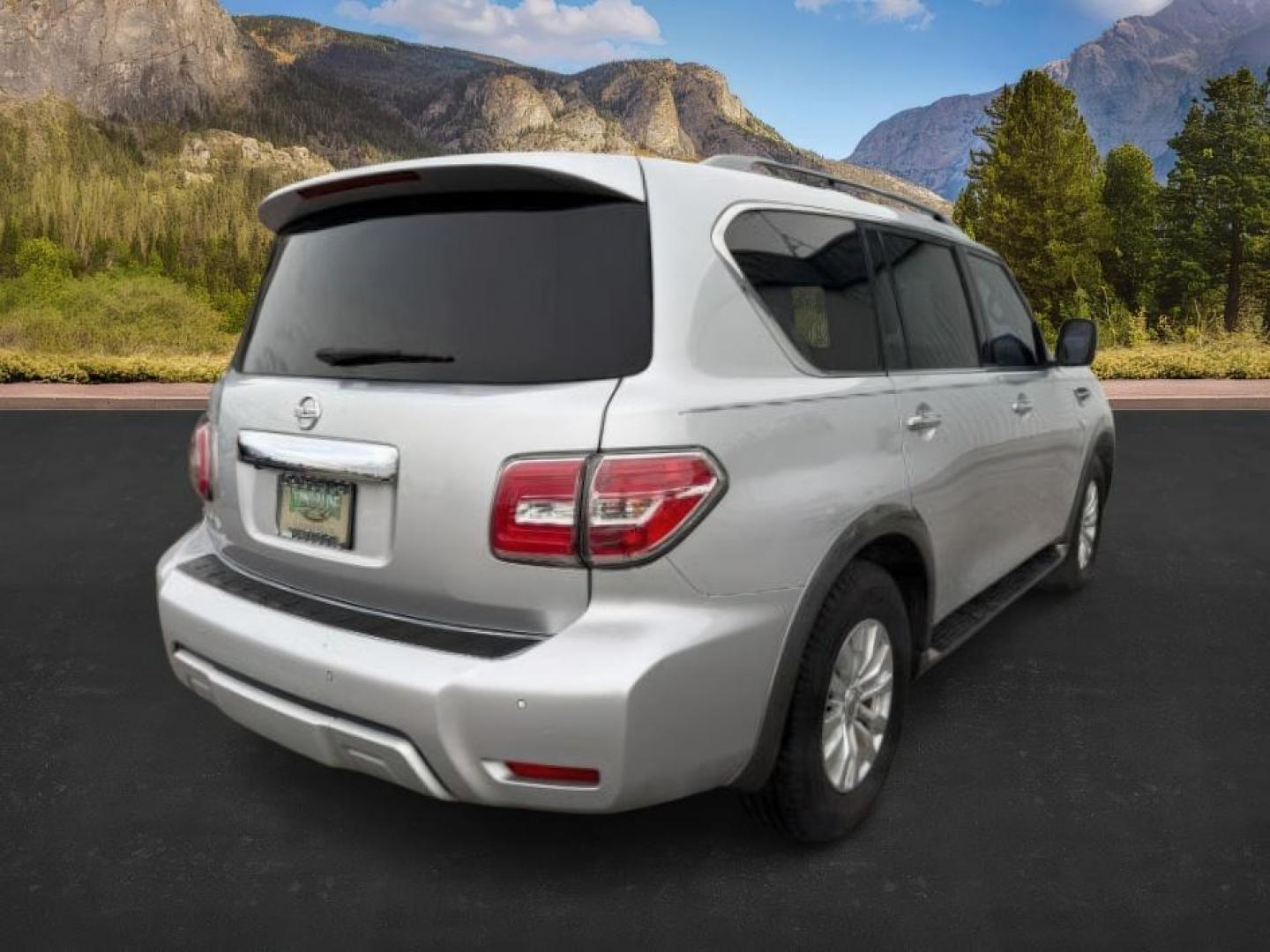 2017 Brilliant Silver /Charcoal Nissan Armada (JN8AY2NC9H9) with an Endurance 56L V-8 gasoline direct injection engine, Automatic transmission, located at 1175 N Woodruff Ave, Idaho Falls, ID, 83401, 43.506901, -111.999657 - At Timberline Auto, finding a great deal on your next vehicle is always easy! Our experienced sales staff's goal is to help find you the right vehicle at the right price! Our knowledgeable finance department has options for almost any credit score. We offer extended service contract options to prote - Photo#7