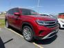 2021 RED /BLACK Volkswagen Atlas SEL (1V2BR2CA0MC) with an 3.6 engine, AUTOMATIC transmission, located at 1235 N Woodruff Ave., Idaho Falls, 83401, (208) 523-1053, 43.507172, -112.000488 - At Timberline Auto, finding a great deal on your next vehicle is always easy! Our experienced sales staff's goal is to help find you the right vehicle at the right price! Our knowledgeable finance department has options for almost any credit score. We offer extended service contract options to prote - Photo#1